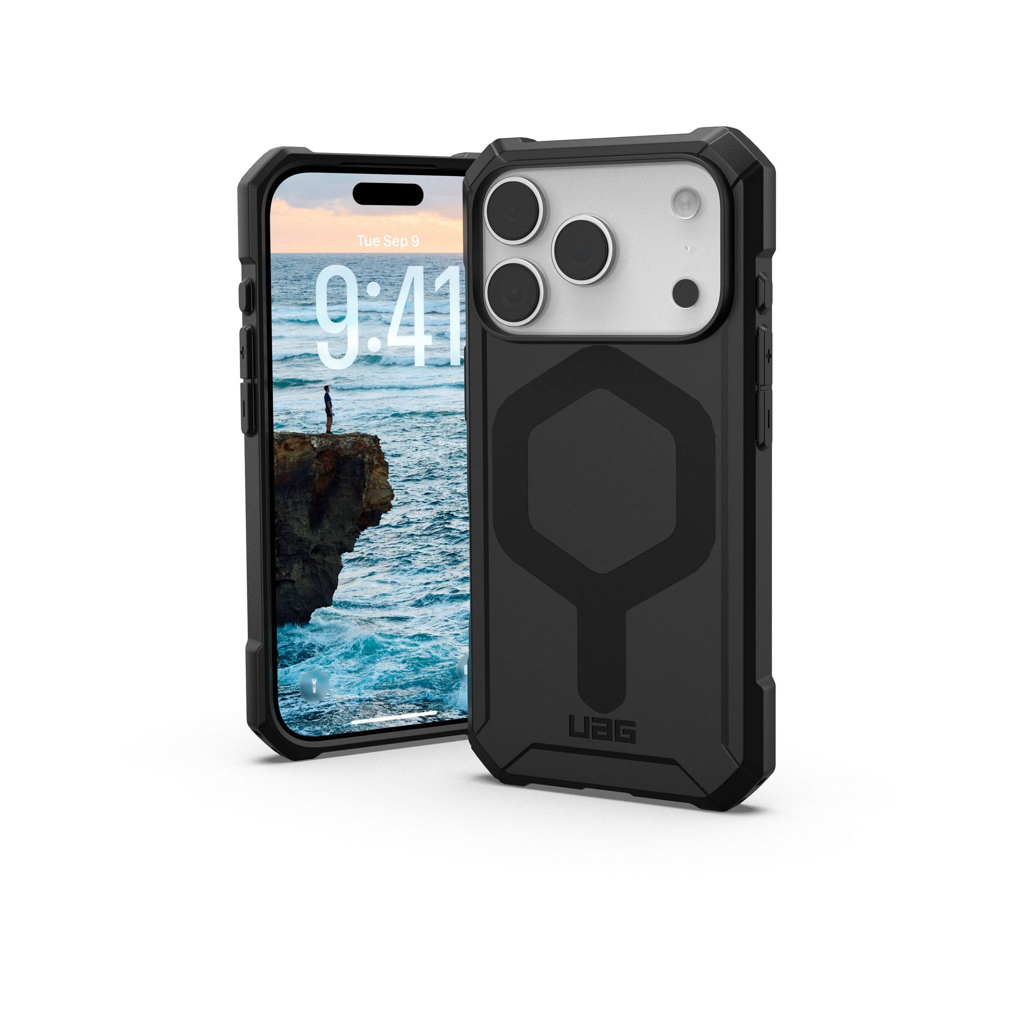 iPhone 17 Pro UAG Essential Armor MagSafe Case - Black - 15-14475