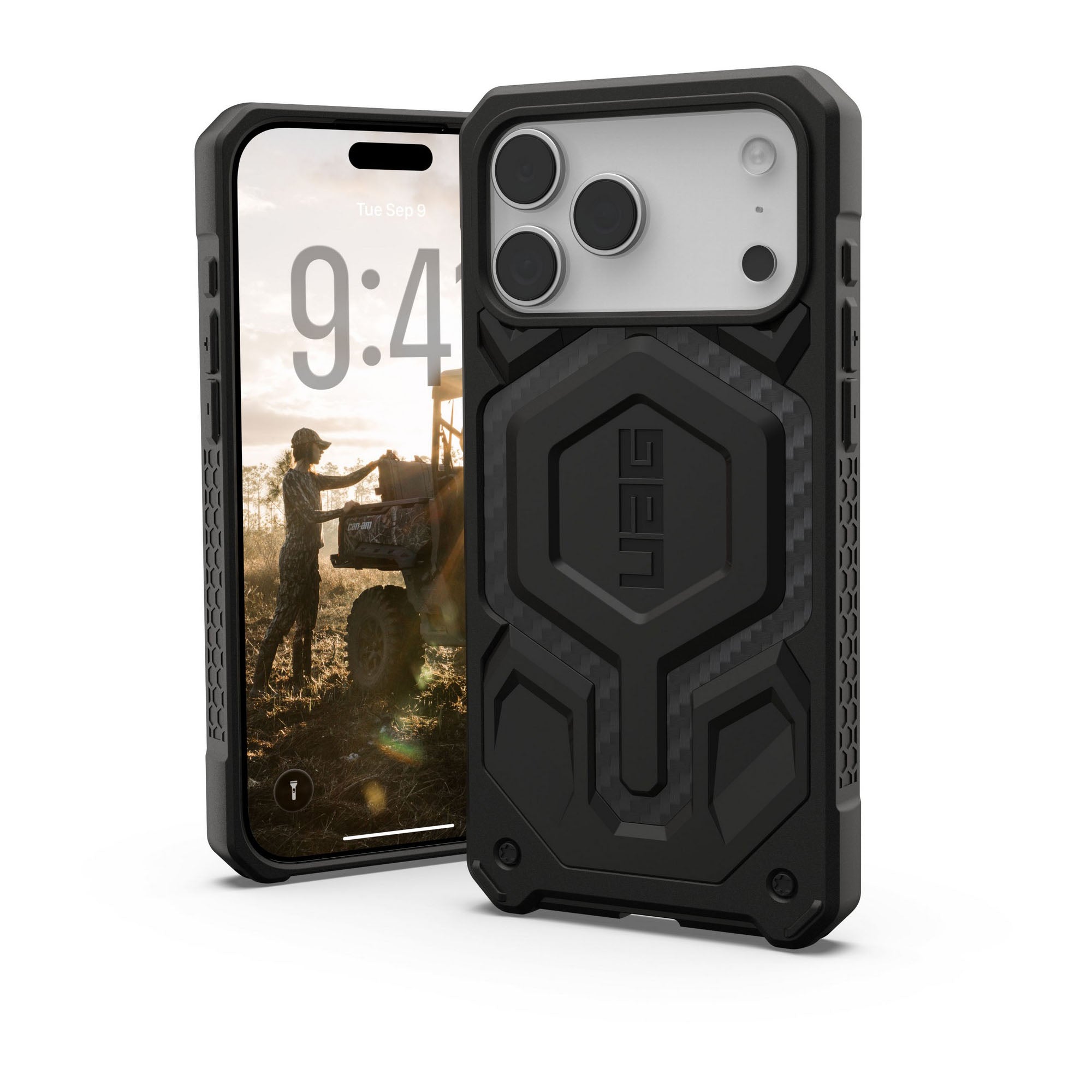 iPhone 17 Pro Max UAG Monarch Pro MagSafe Case - Carbon Fiber - 15-14492