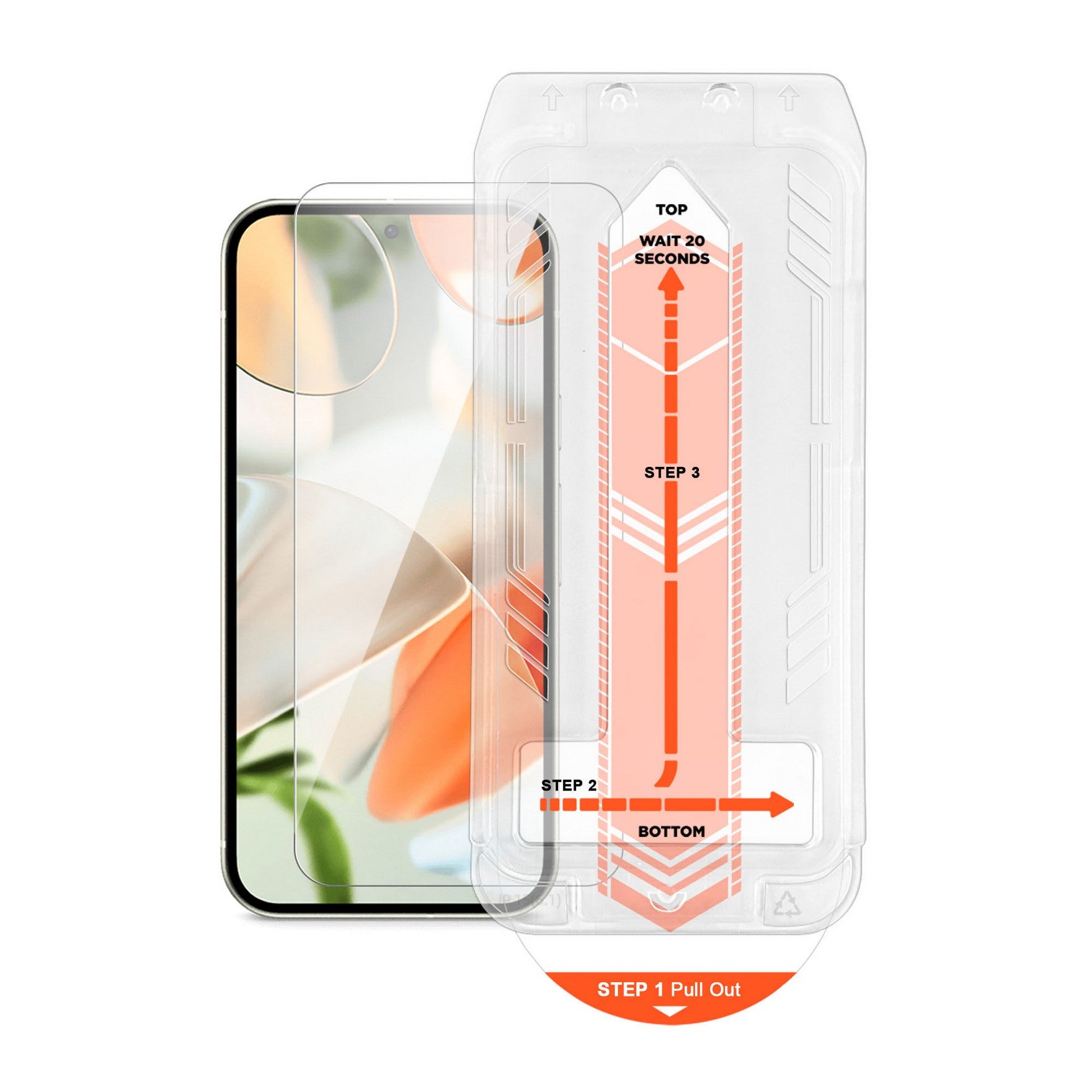 Google Pixel 10/10 Pro/9/9 Pro HyperGear Glass Screen Protector w/Dust Removal Applicator Tray - 15-14534