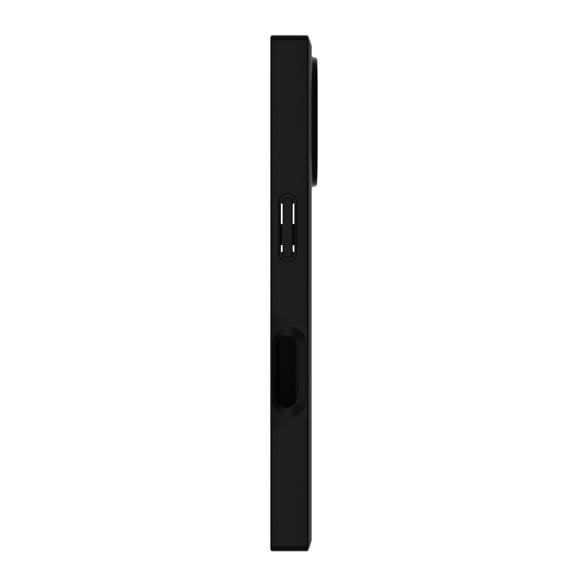 iPhone 17 FLAUNT Square Faux Leather MagSafe Case - Black Crocodile - 15-14570
