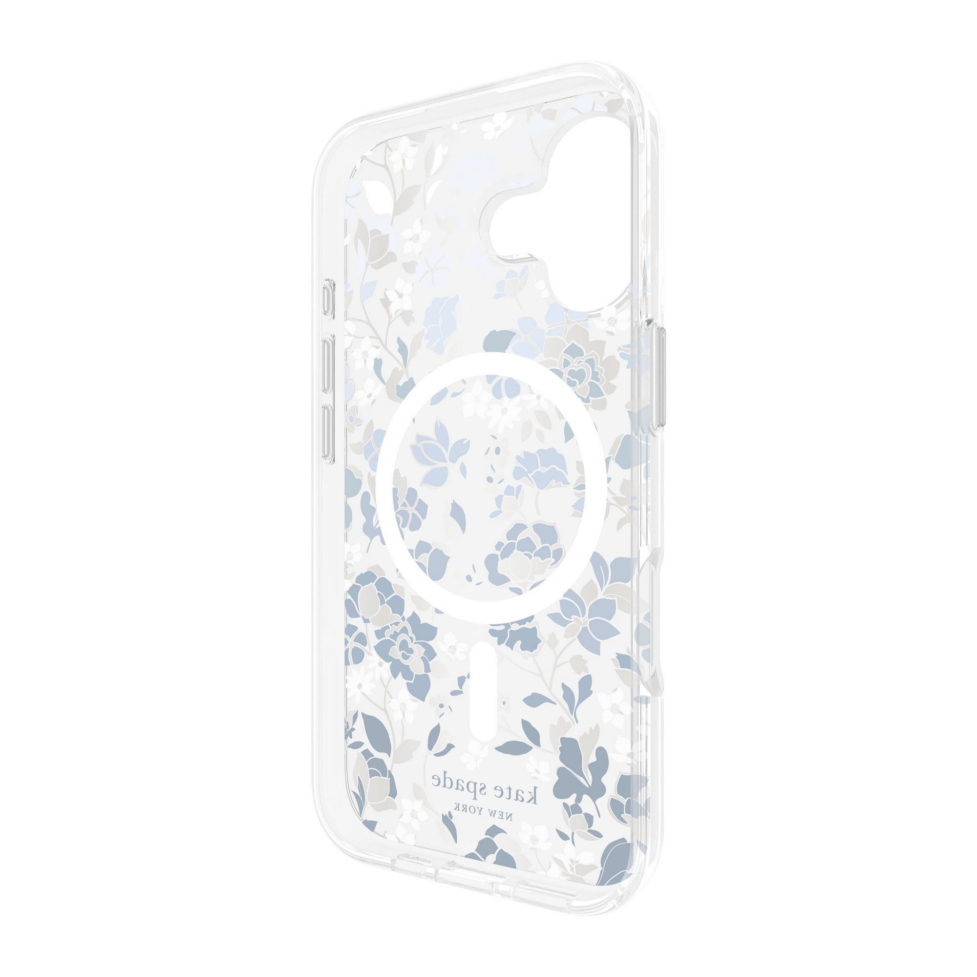 iPhone 17 Kate Spade Protective MagSafe Case - Flowerbed Blue - 15-14576