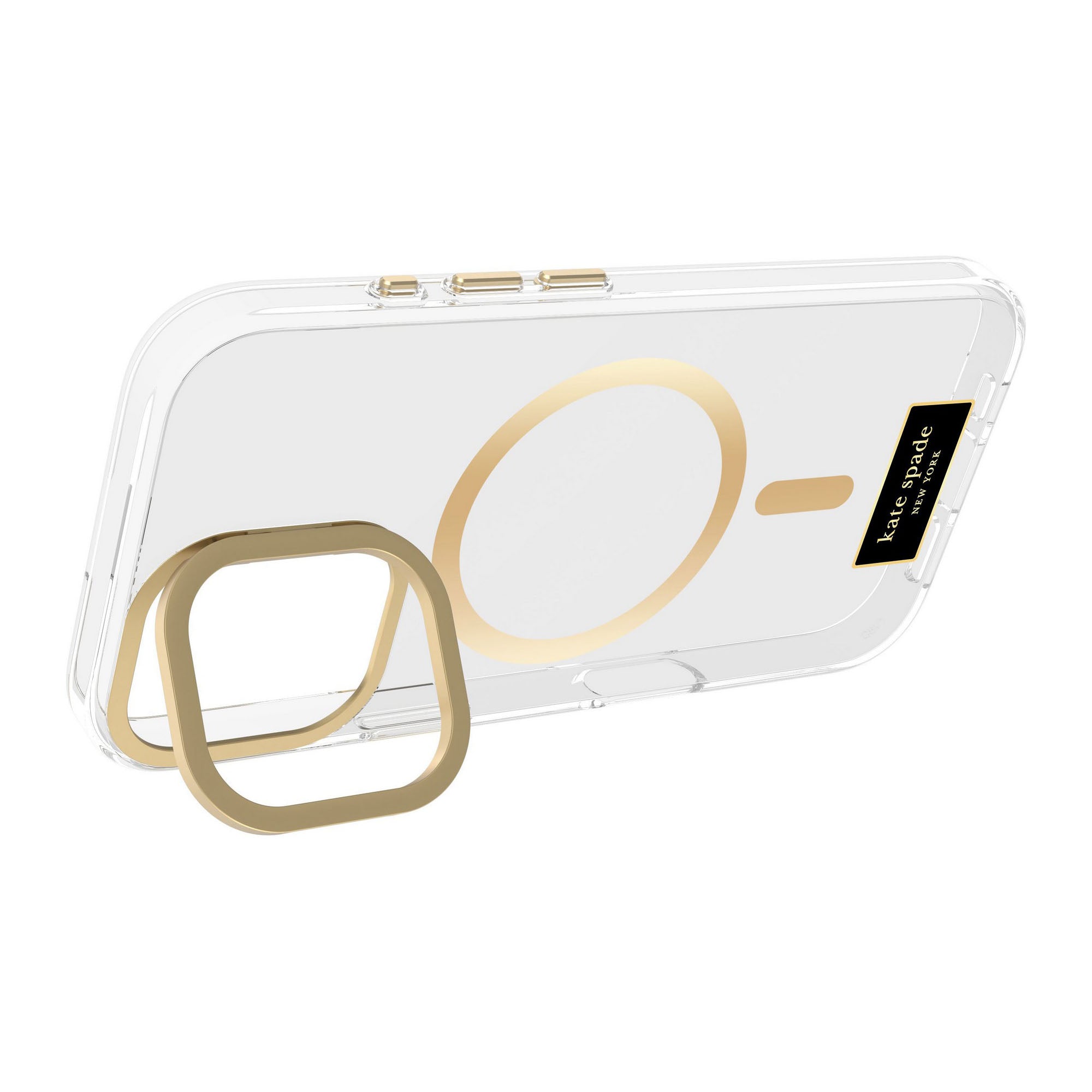 iPhone 17 Kate Spade Protective MagSafe w/Stand Case - Icon Clear - 15-14577