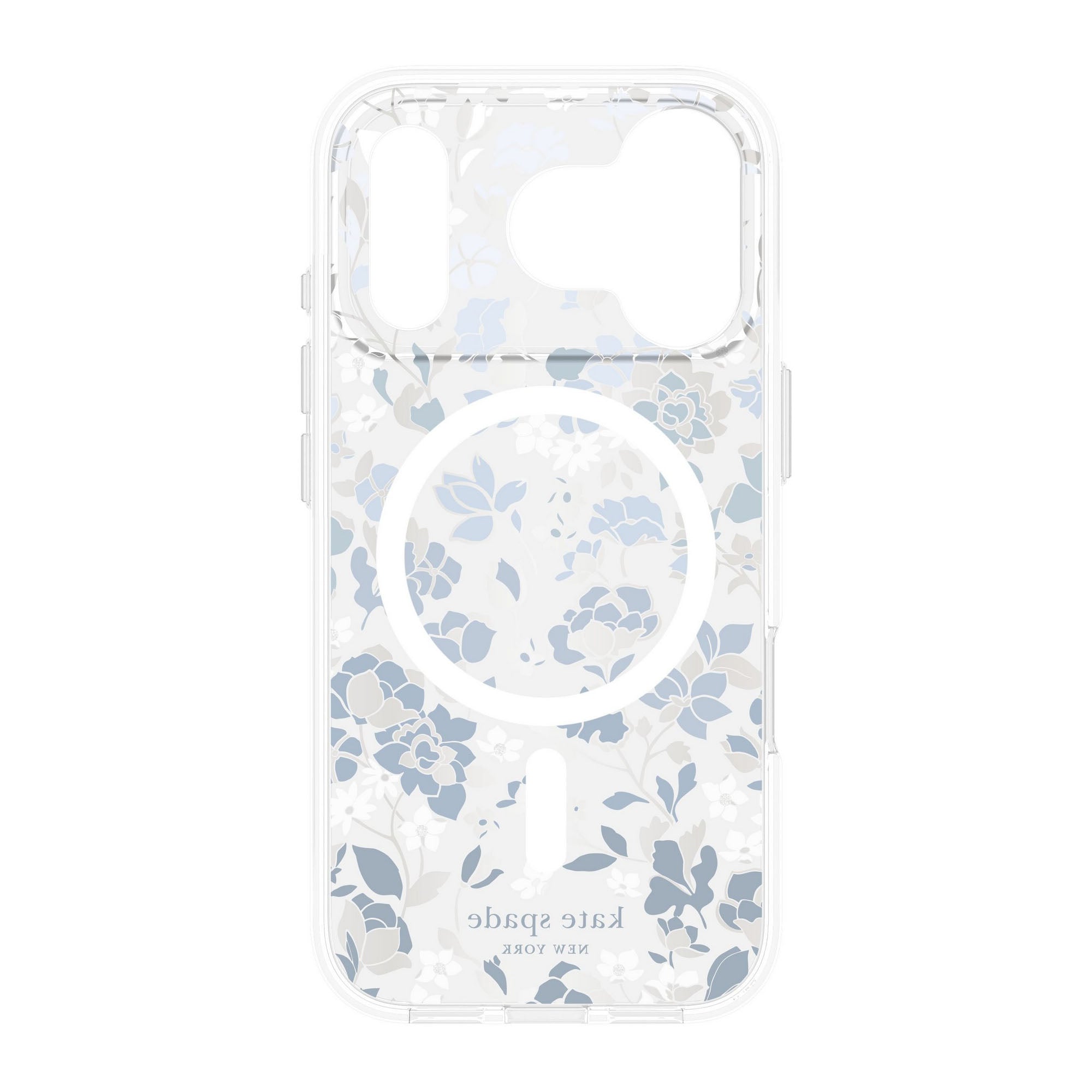 iPhone 17 Pro Kate Spade Protective MagSafe Case - Flowerbed Blue - 15-14597