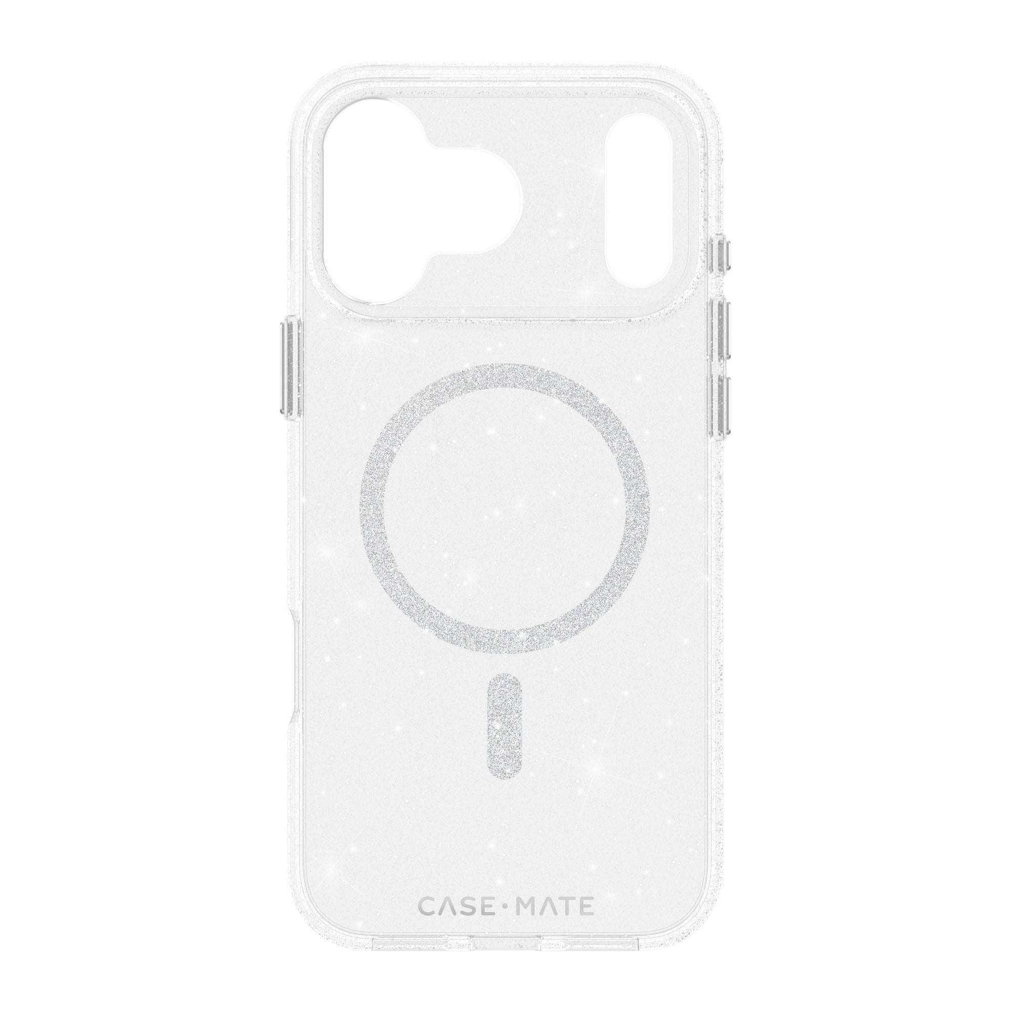 iPhone 17 Pro Max Case-Mate Twinkle MagSafe Case - Twilight Silver - 15-14625