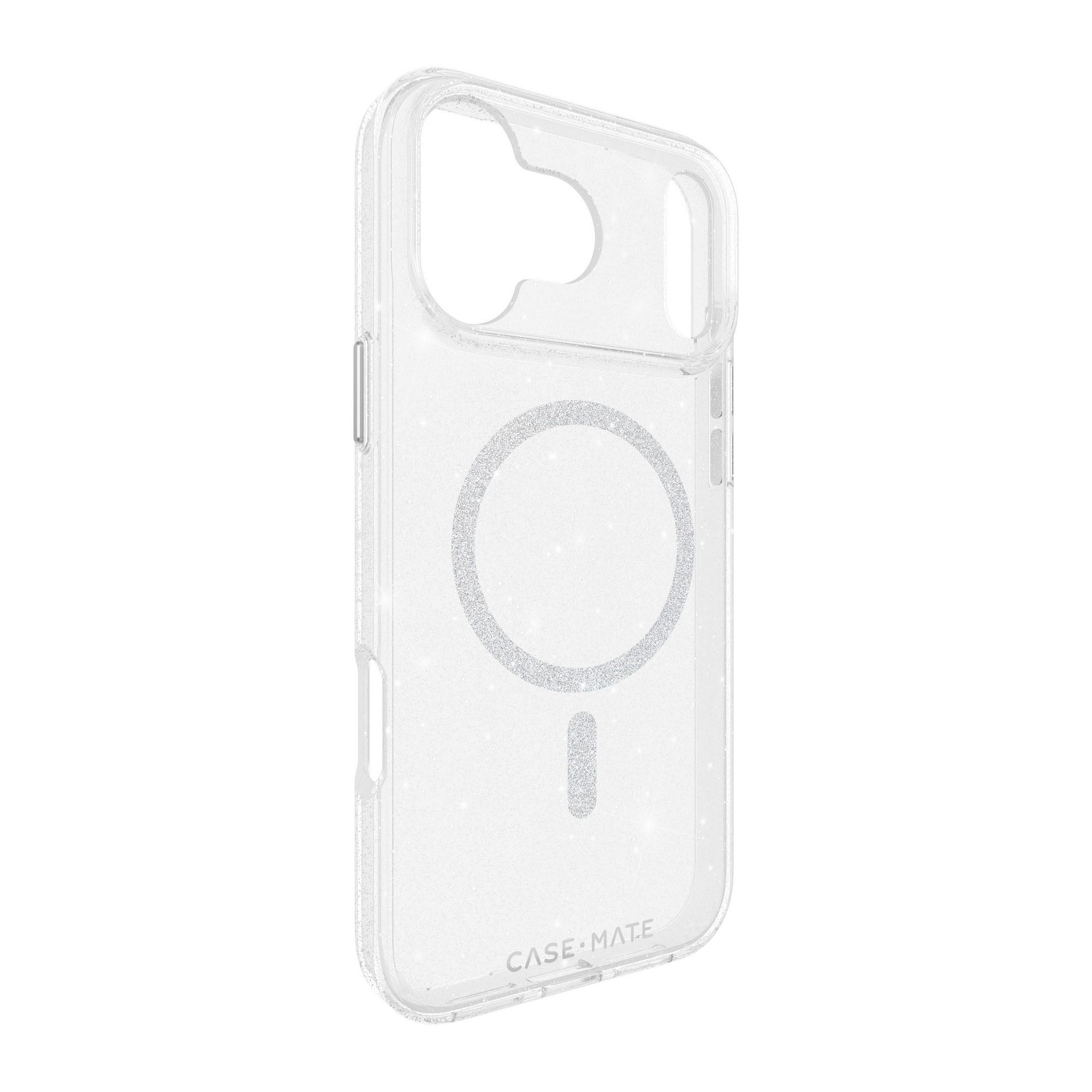 iPhone 17 Pro Max Case-Mate Twinkle MagSafe Case - Twilight Silver - 15-14625