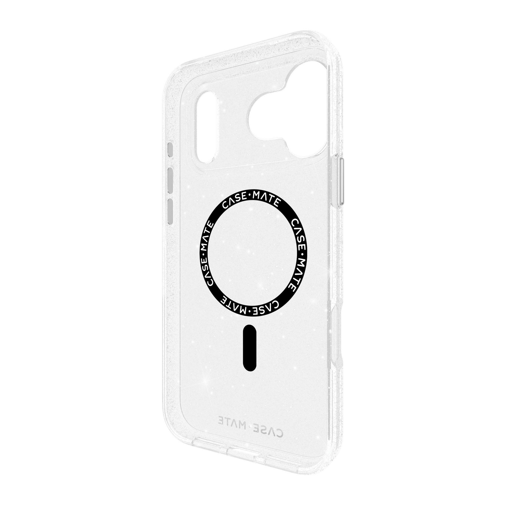 iPhone 17 Pro Max Case-Mate Twinkle MagSafe Case - Twilight Silver - 15-14625