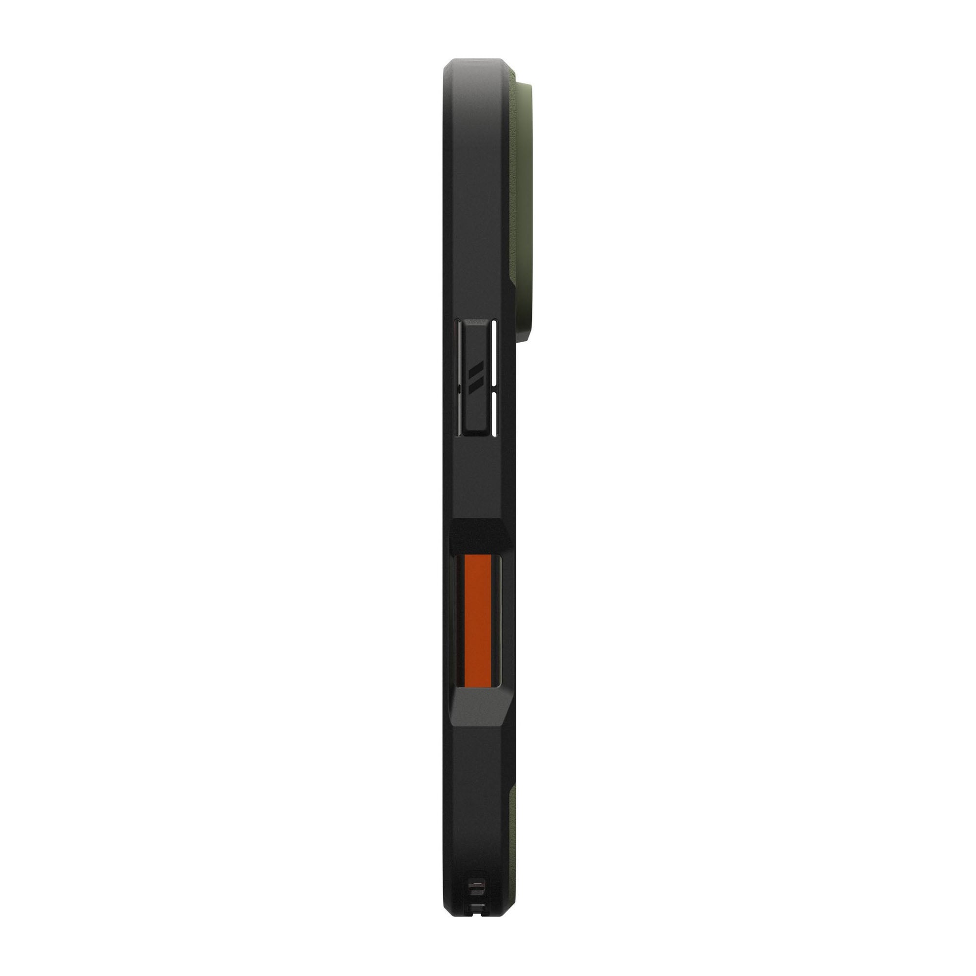 iPhone 17 Pro UAG Civilian MagSafe Case - Olive/Orange - 15-14645