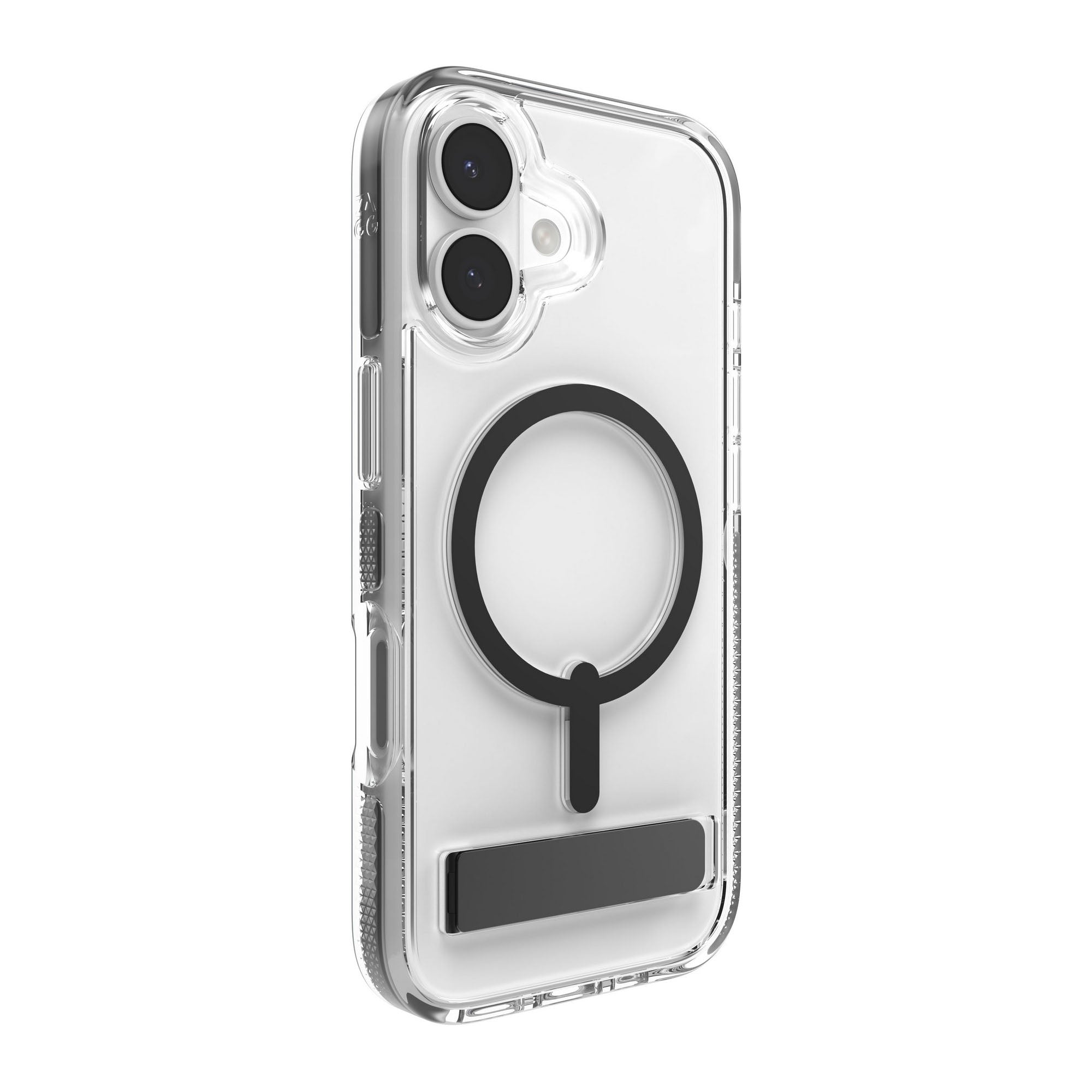 iPhone 17 ZAGG Graphene Santa Cruz Snap Kickstand Case - Black - 15-14671
