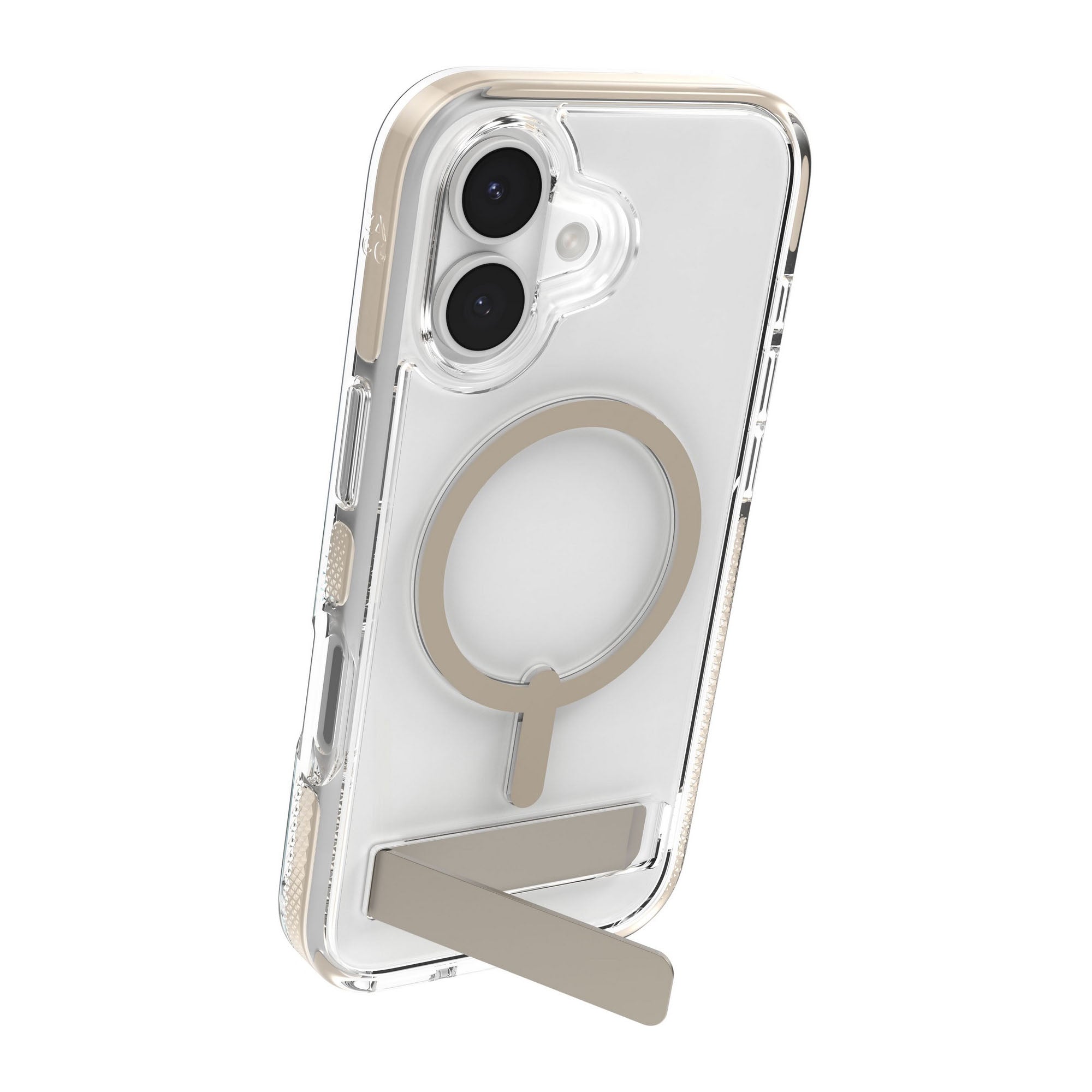 iPhone 17 ZAGG Graphene Santa Cruz Snap Kickstand Case - Titanium - 15-14672