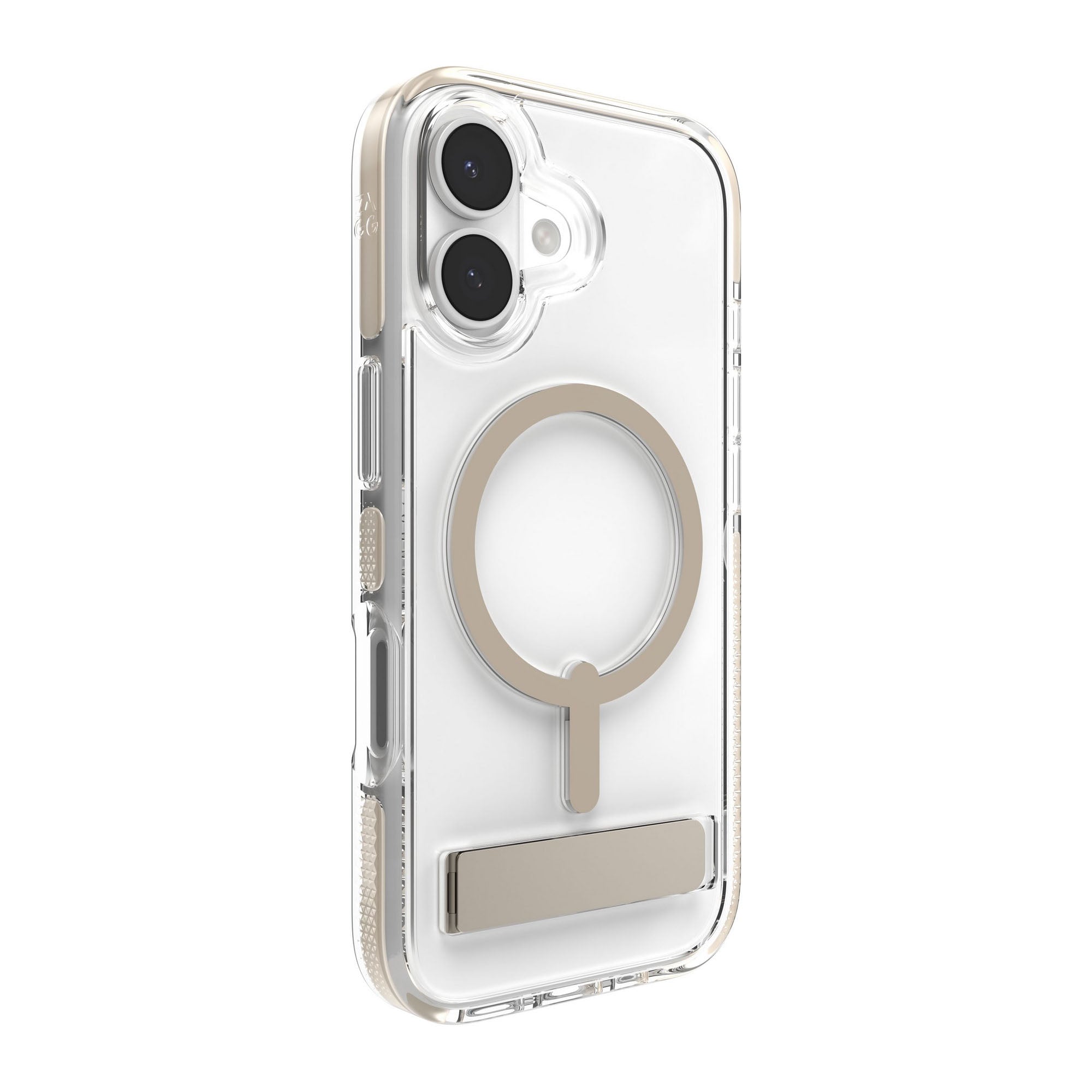 iPhone 17 ZAGG Graphene Santa Cruz Snap Kickstand Case - Titanium - 15-14672