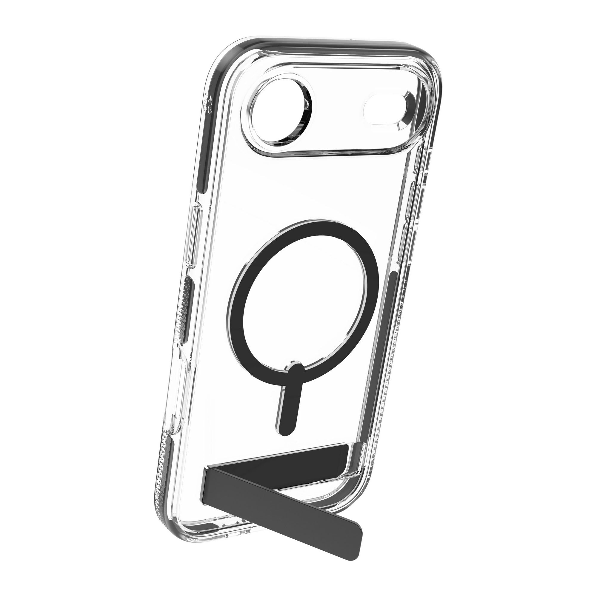 iPhone Air ZAGG Graphene Santa Cruz Snap Kickstand Case - Black - 15-14692