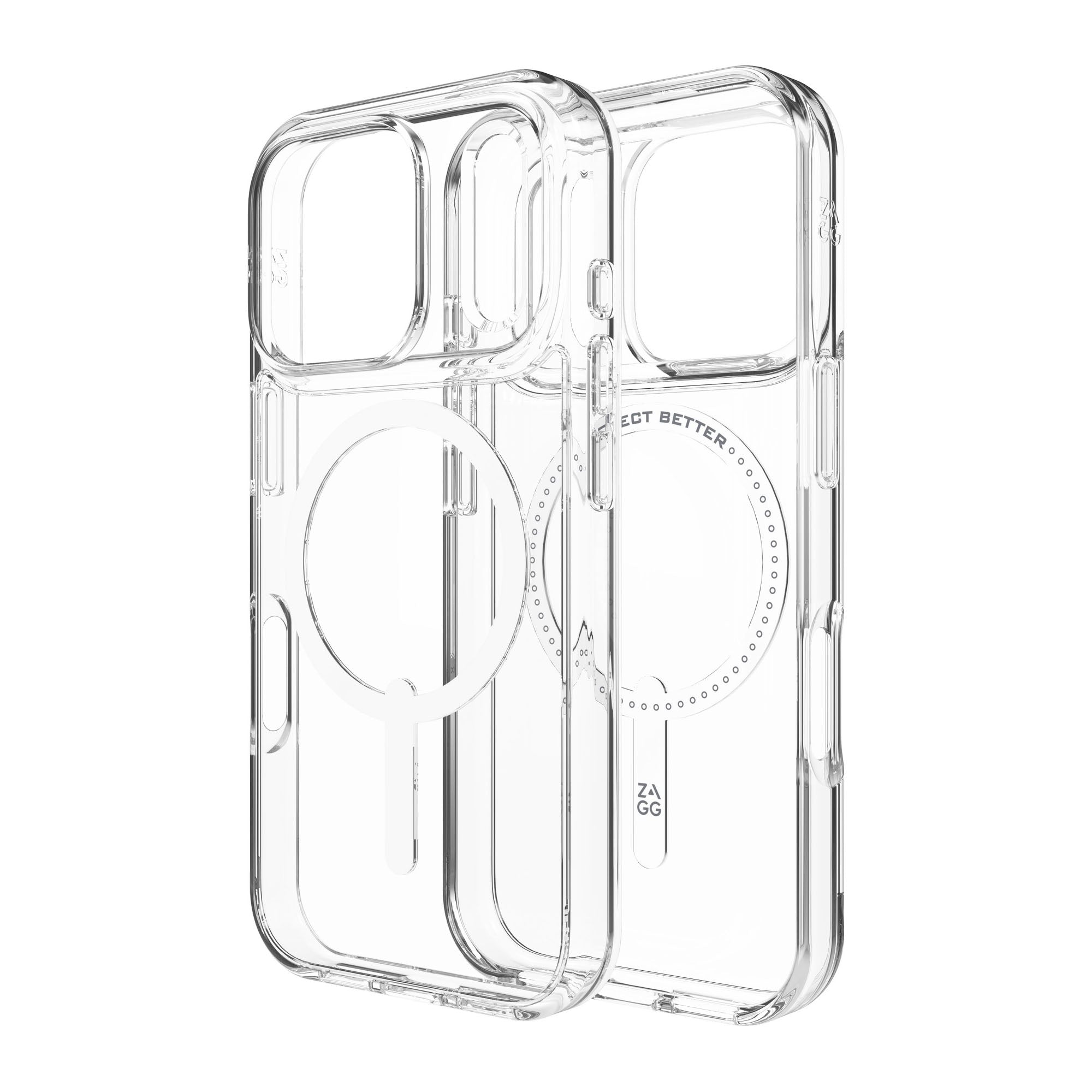 iPhone 17 Pro ZAGG Graphene Crystal Palace Lite Snap Case - Clear - 15-14699