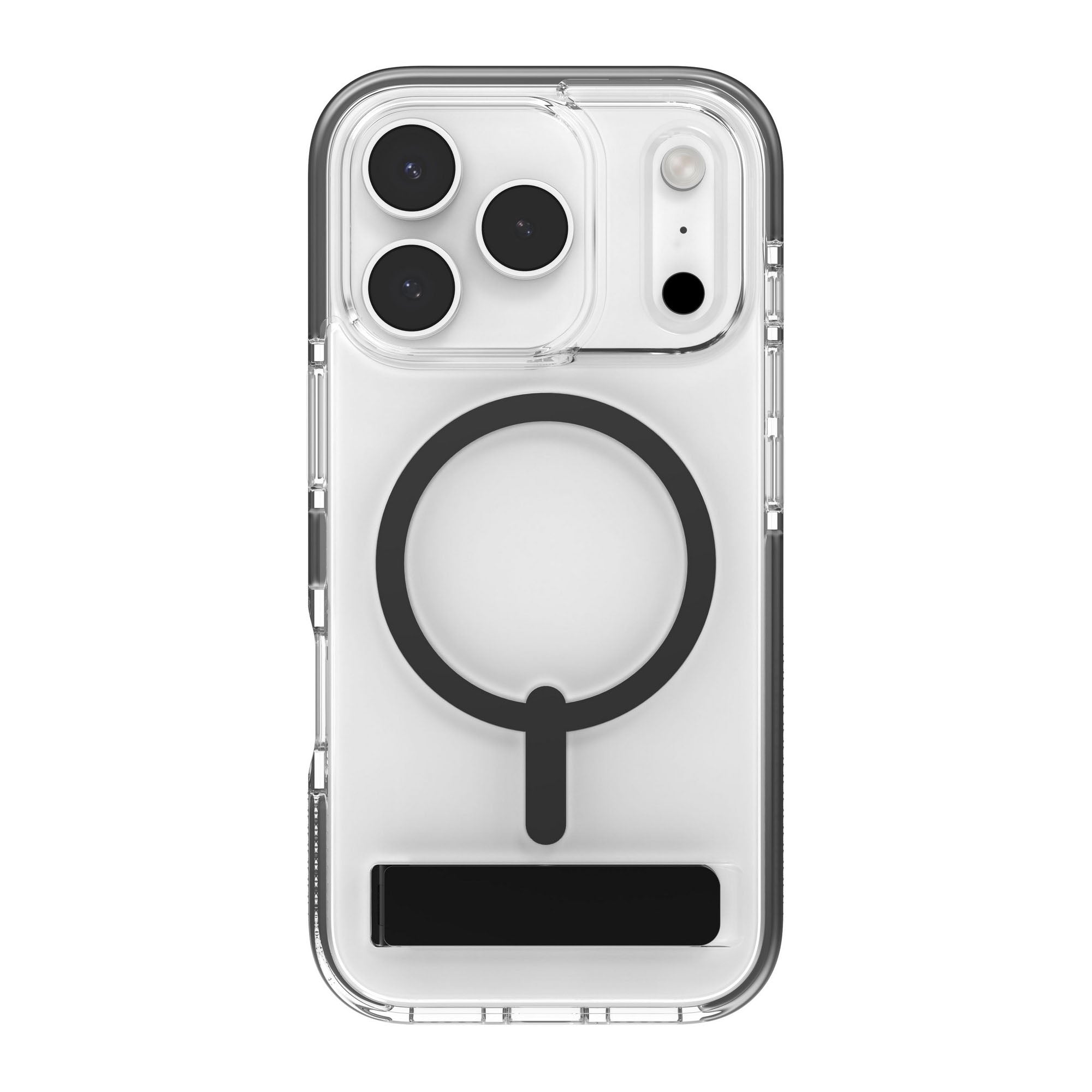 iPhone 17 Pro ZAGG Graphene Santa Cruz Snap Kickstand Case - Black - 15-14709