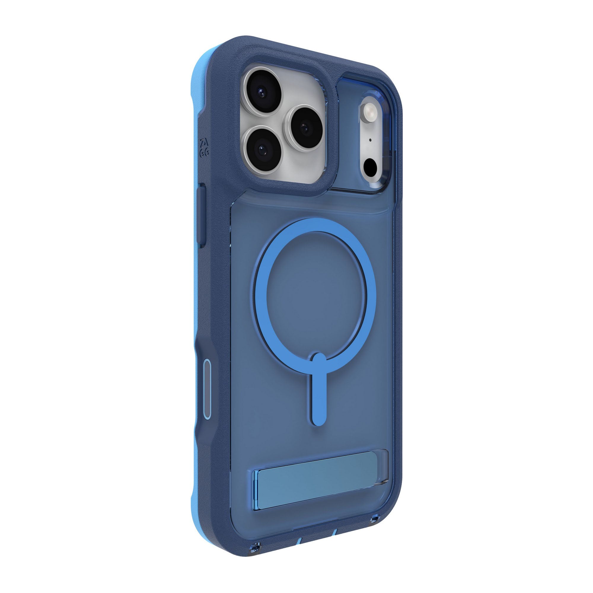 iPhone 17 Pro Max ZAGG Graphene Rainier Snap Kickstand Case - Cobalt Horizon - 15-14723