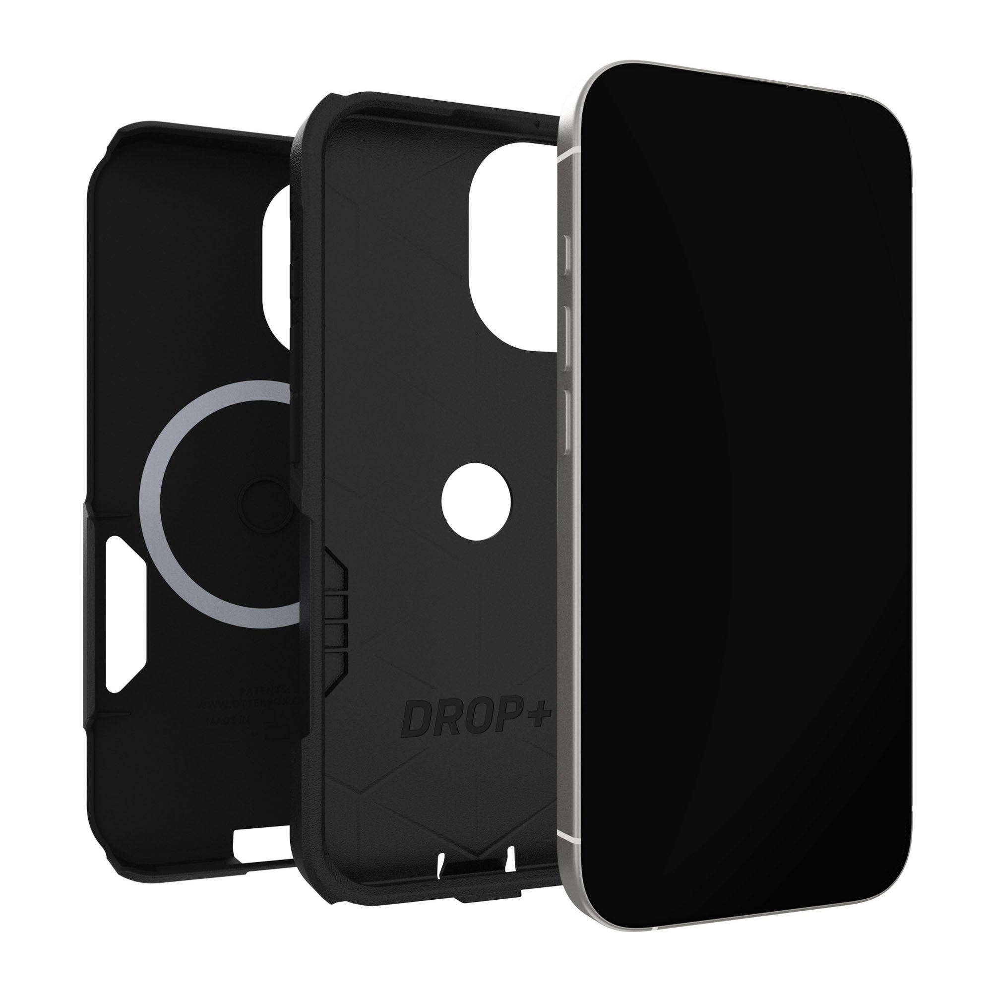 iPhone 17 Otterbox Commuter w/MagSafe + Camera Control Case - Black - 15-14757