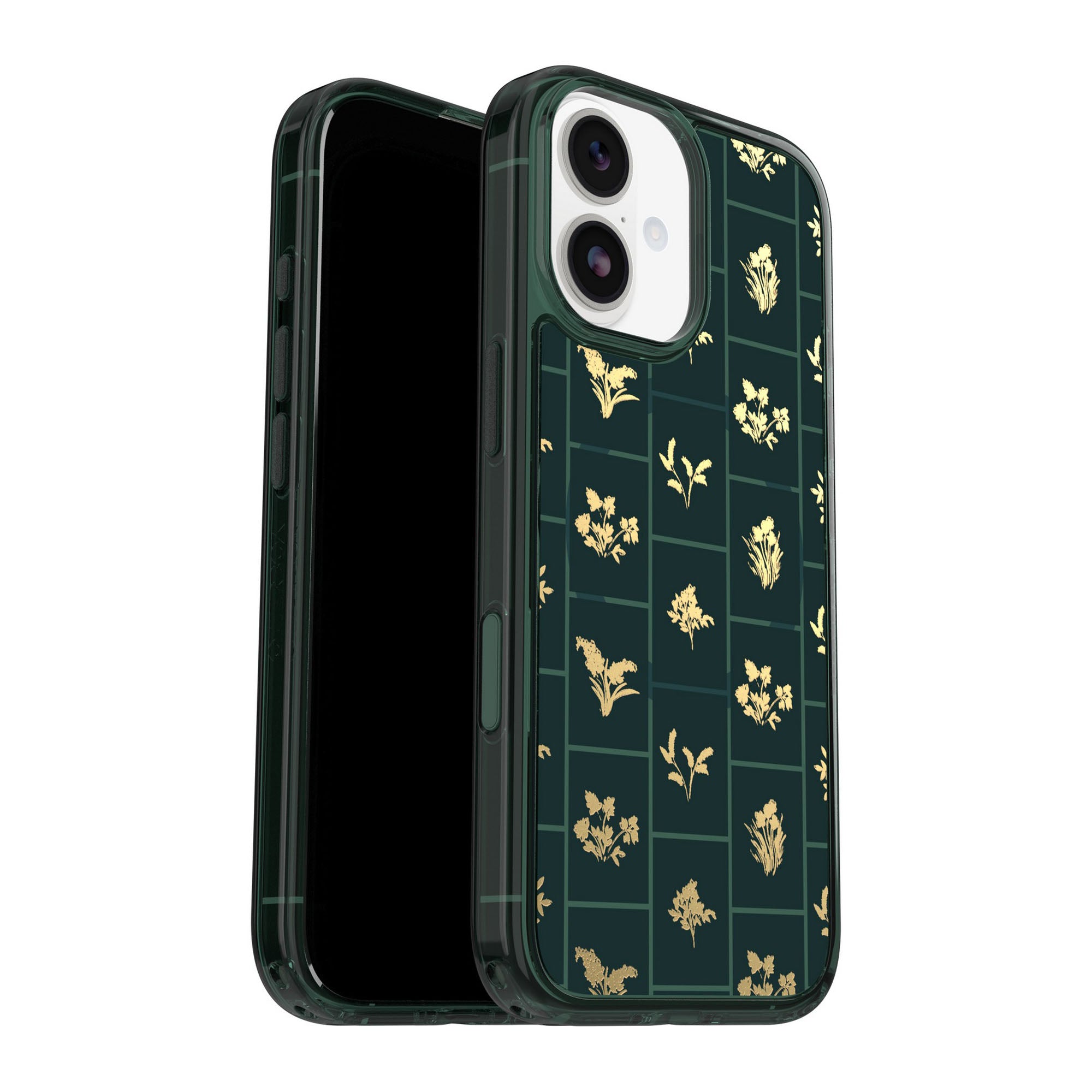 iPhone 17 Otterbox Symmetry w/MagSafe + Camera Control Case - Golden Bloom - 15-14784
