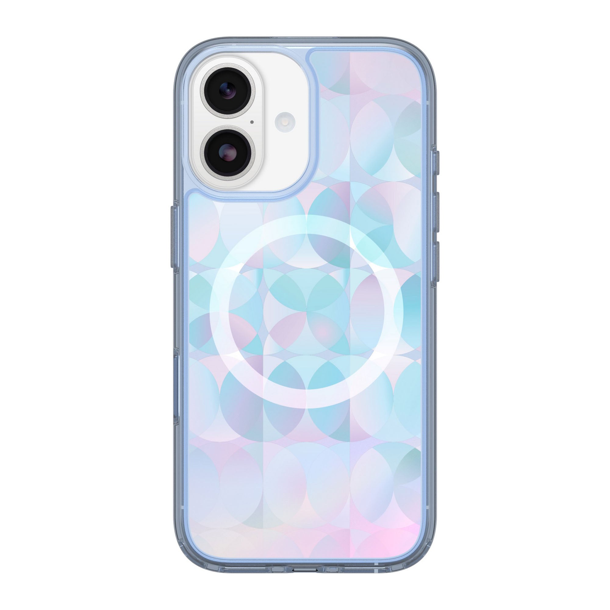 iPhone 17 Otterbox Symmetry Clear w/MagSafe + Camera Control Case - Opal Prism - 15-14786