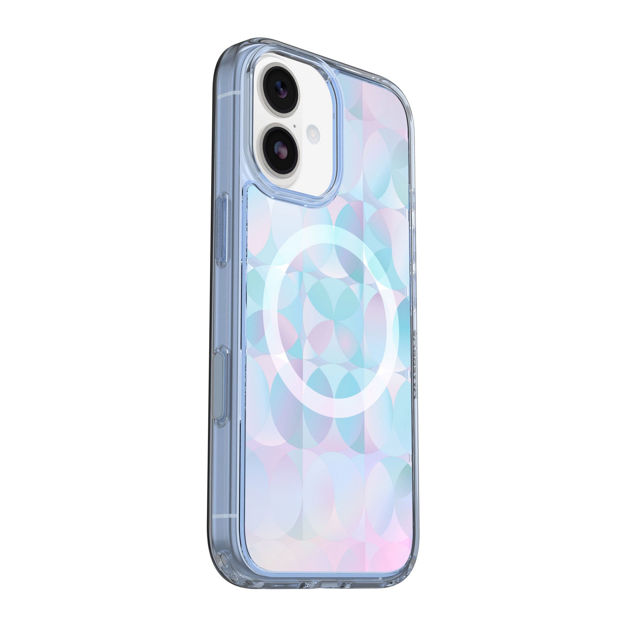 iPhone 17 Otterbox Symmetry Clear w/MagSafe + Camera Control Case - Opal Prism - 15-14786