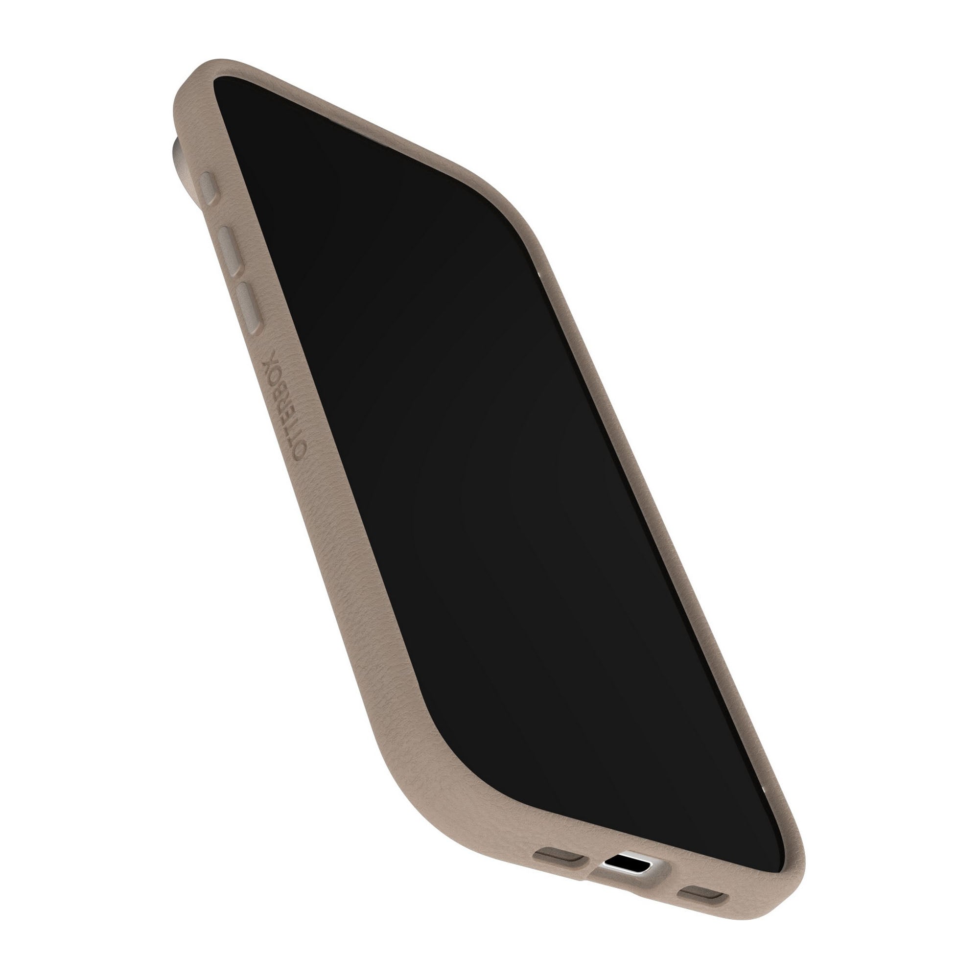 iPhone Air Otterbox Symmetry Cactus Leather w/MagSafe + Camera Control Case - Grey Comfort - 15-14805