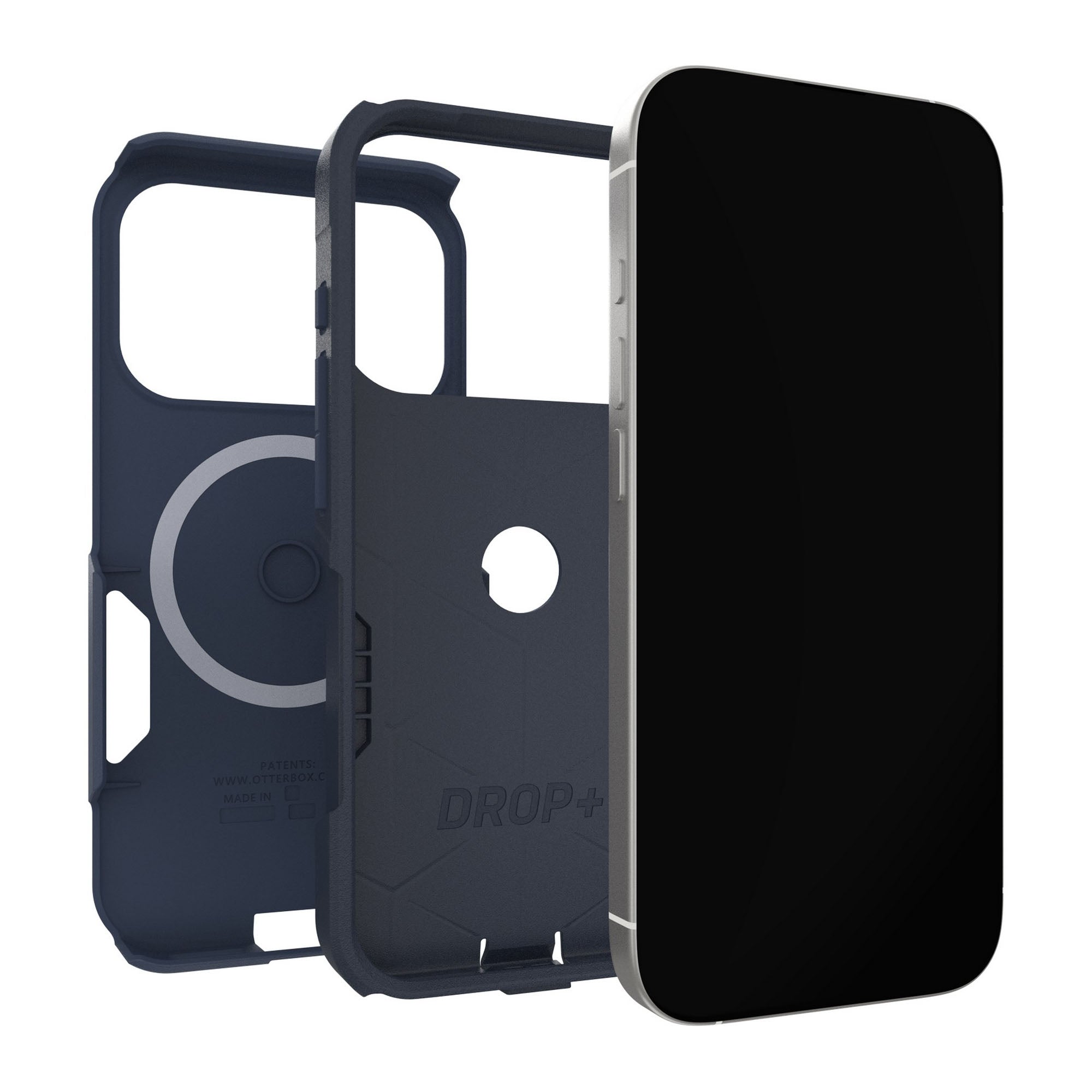 iPhone 17 Pro Otterbox Commuter w/MagSafe + Camera Control Case - Blue Sentiment - 15-14814