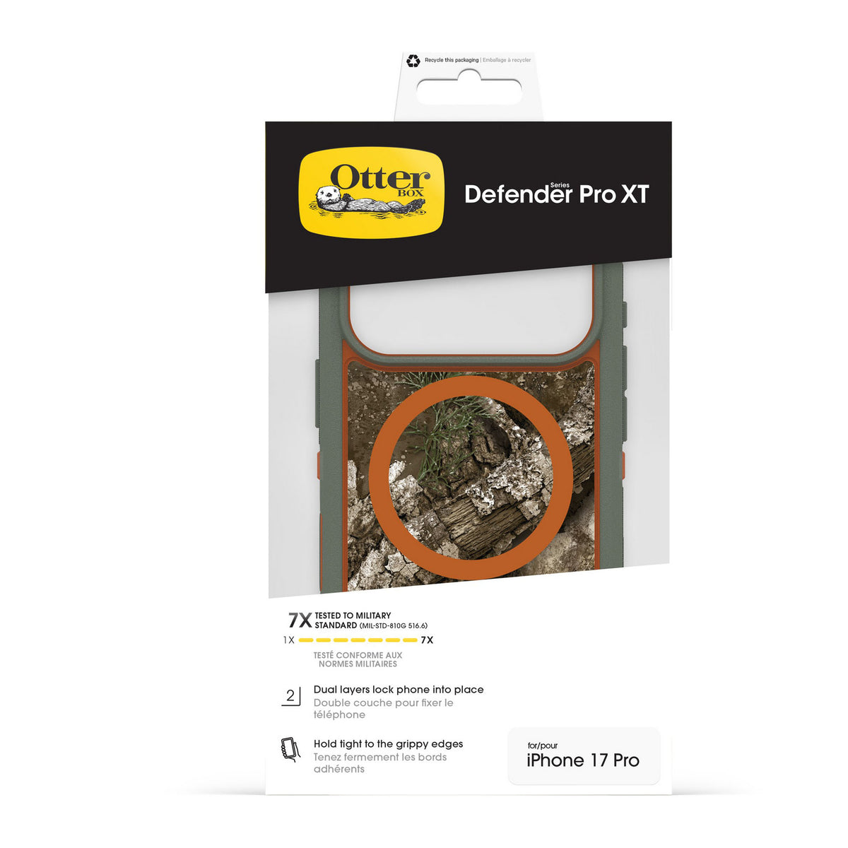 iPhone 18 Pro/17 Pro Otterbox Defender Pro w/MagSafe + Camera Control Case - Realtree - 15-14825