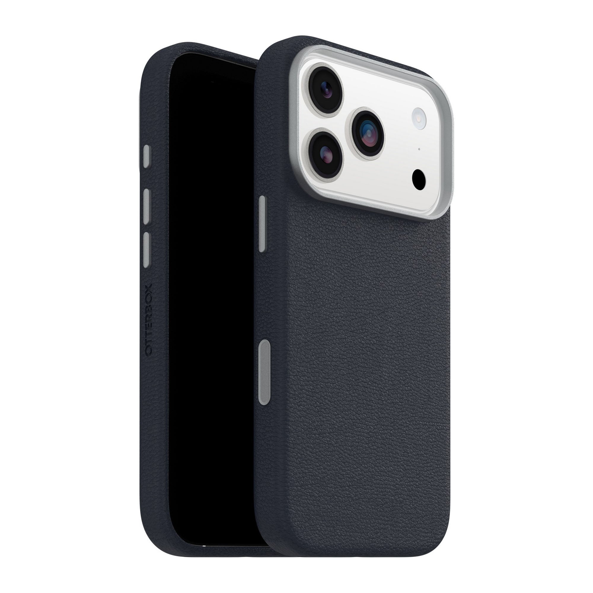 iPhone 17 Pro Otterbox Symmetry Cactus Leather w/MagSafe + Camera Control Case - Blue Sentiment - 15-14834