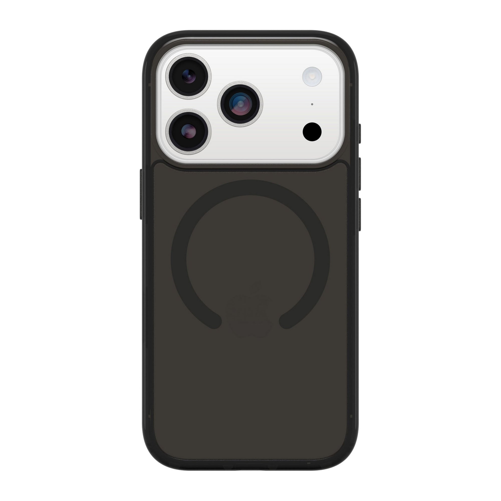 iPhone 17 Pro Otterbox Symmetry Clear w/MagSafe + Camera Control Case - Black Mist - 15-14836