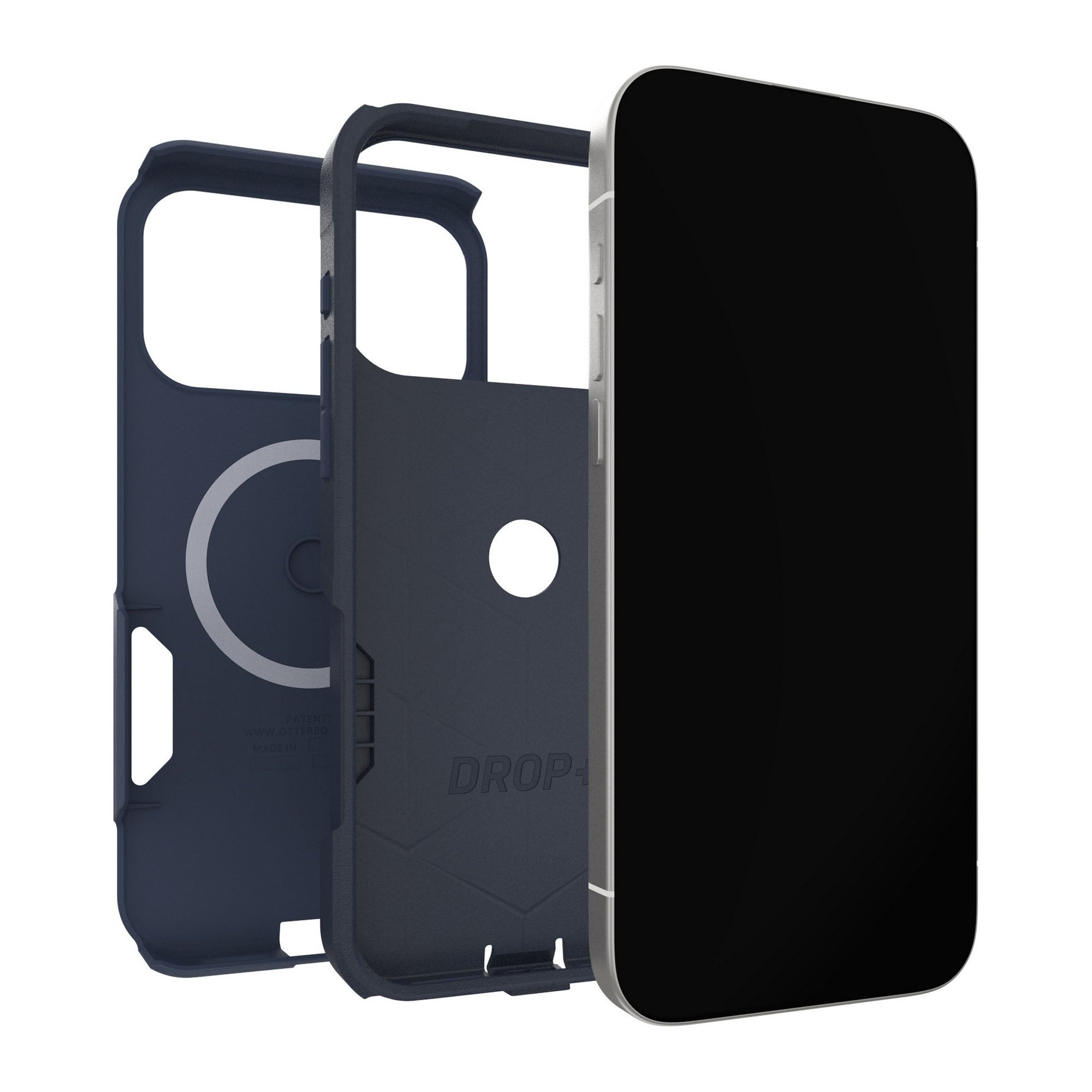 iPhone 17 Pro Max Otterbox Commuter w/MagSafe + Camera Control Case - Blue Sentiment - 15-14848