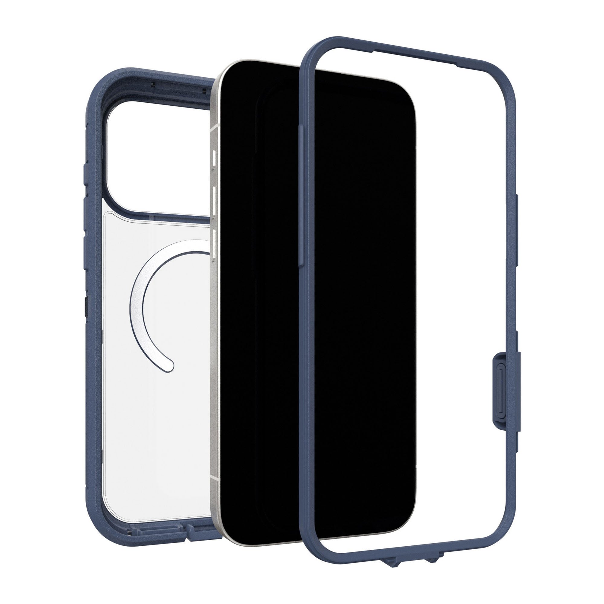 iPhone 17 Pro Max Otterbox Defender Pro XT w/MagSafe + Camera Control Case - Baby Blue Clear - 15-14851