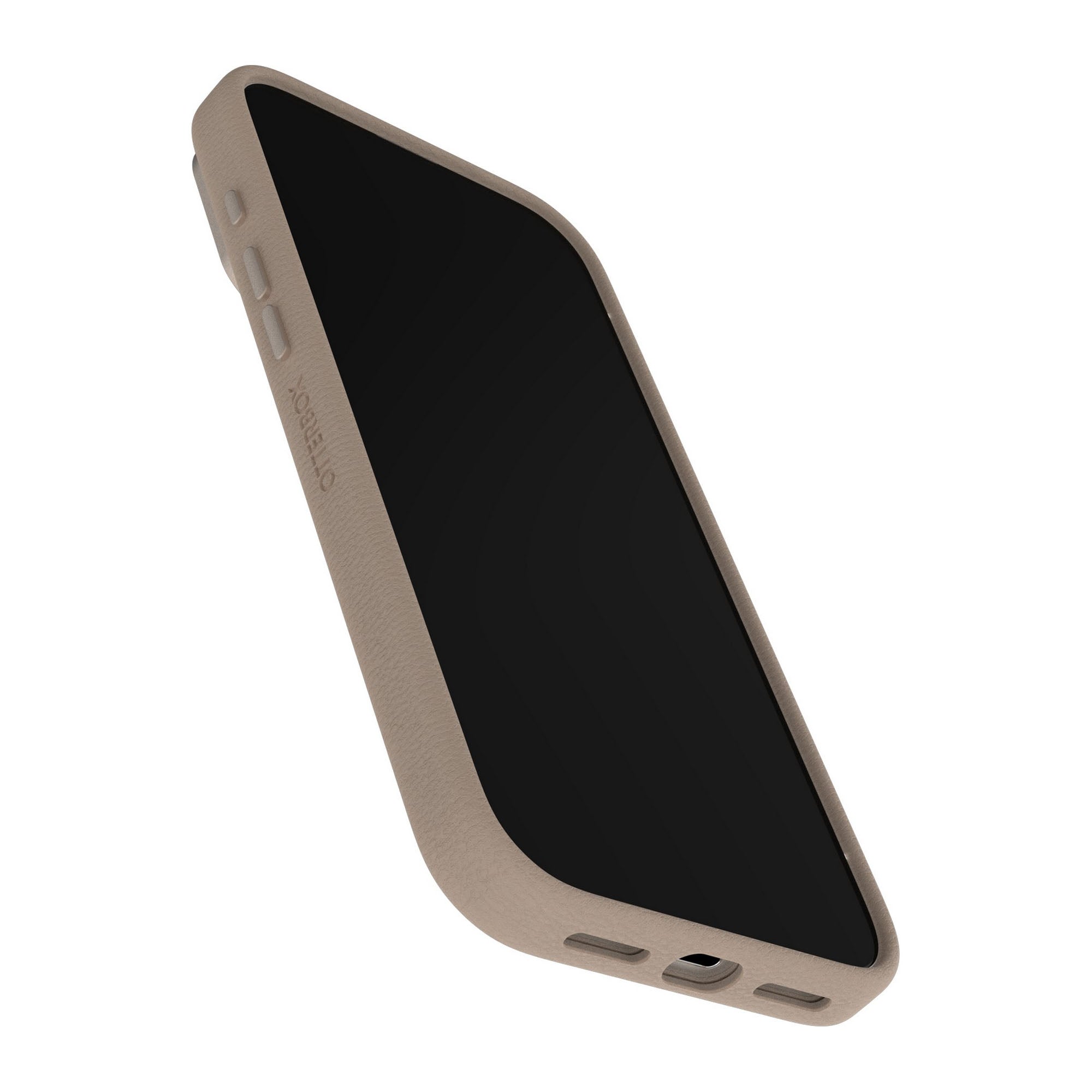 iPhone 17 Pro Max Otterbox Symmetry Cactus Leather w/MagSafe + Camera Control Case - Grey Comfort - 15-14864