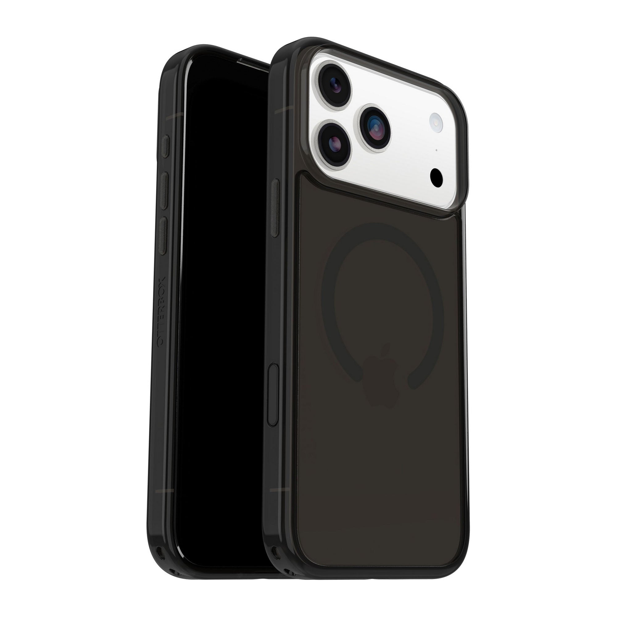 iPhone 17 Pro Max Otterbox Symmetry Clear w/MagSafe + Camera Control Case - Black Mist - 15-14869