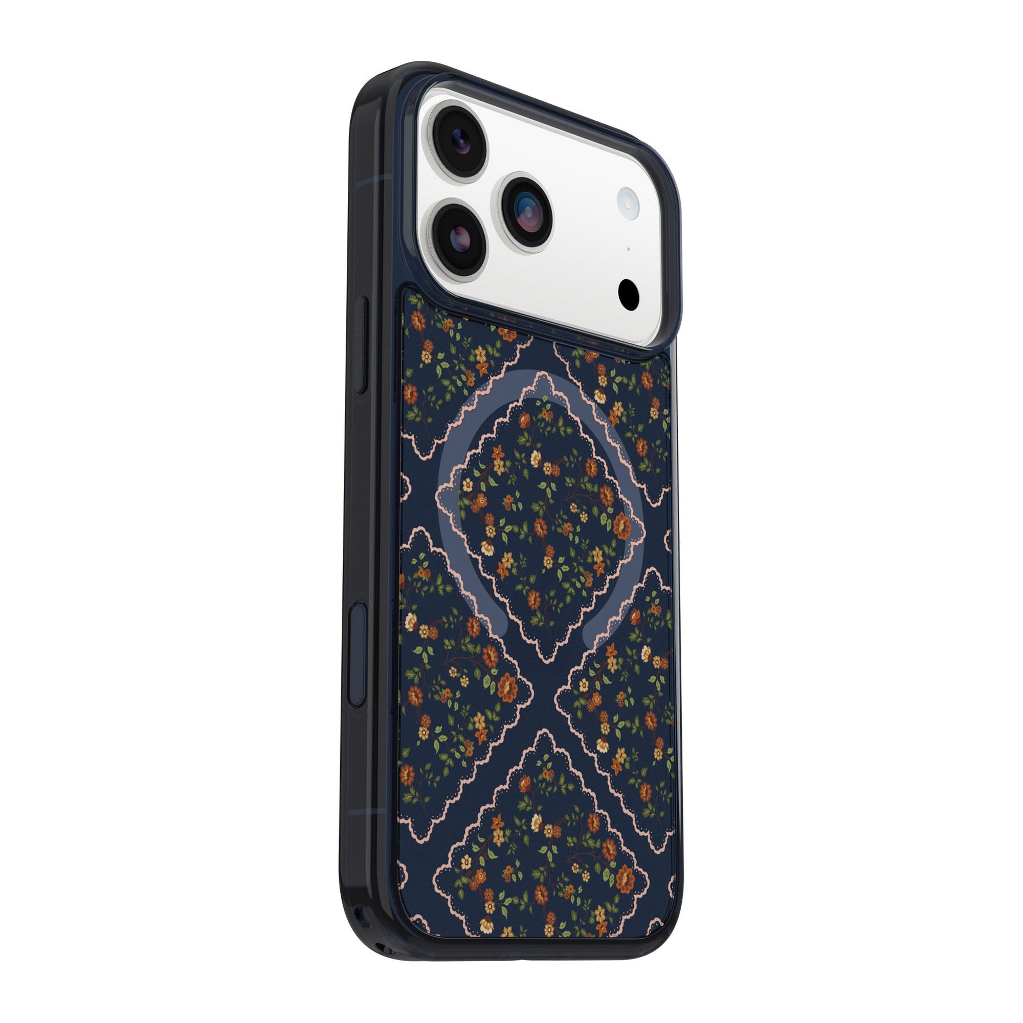iPhone 17 Pro Max Otterbox Symmetry w/MagSafe + Camera Control Case - Floral Romance - 15-14871