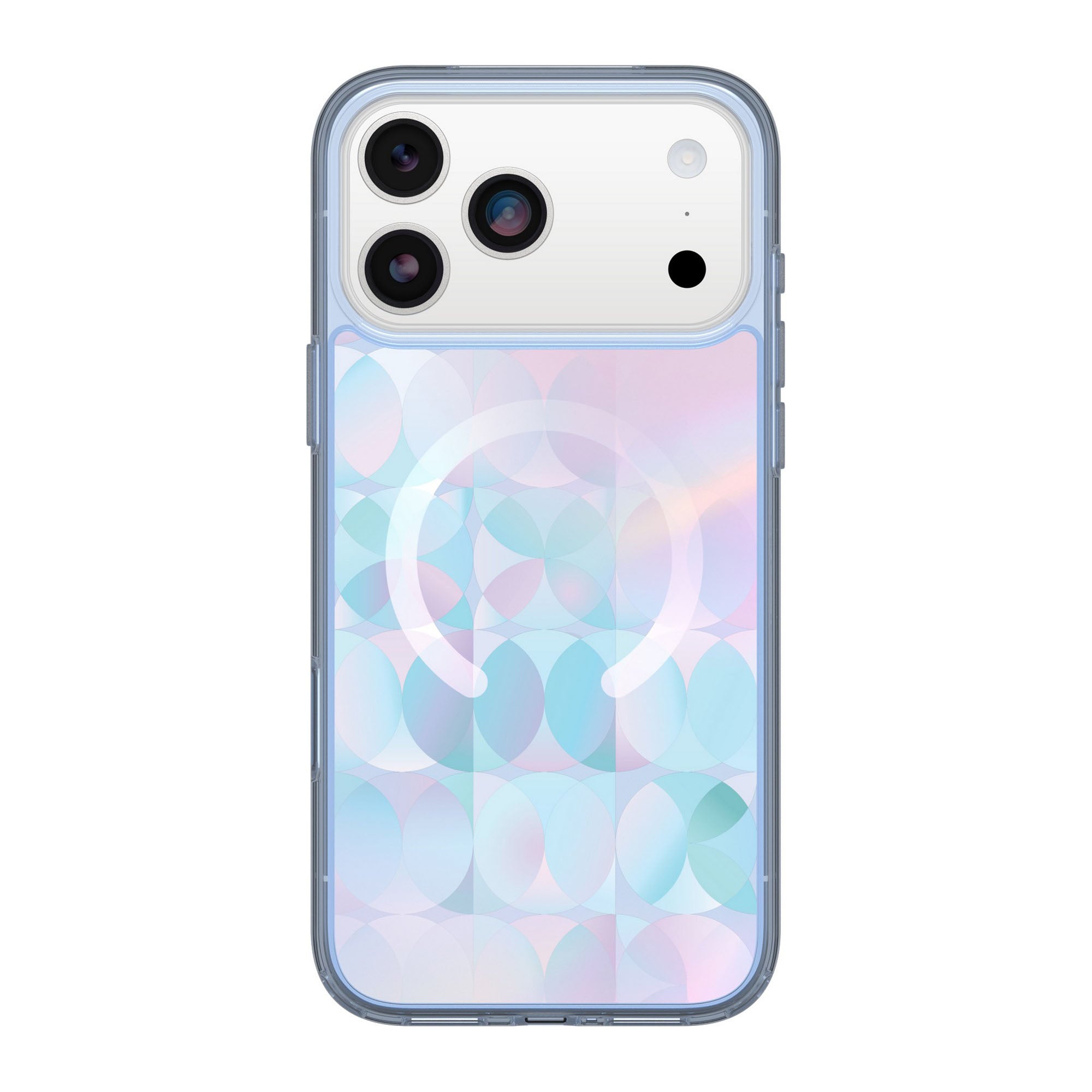 iPhone 17 Pro Max Otterbox Symmetry Clear w/MagSafe + Camera Control Case - Opal Prism - 15-14874