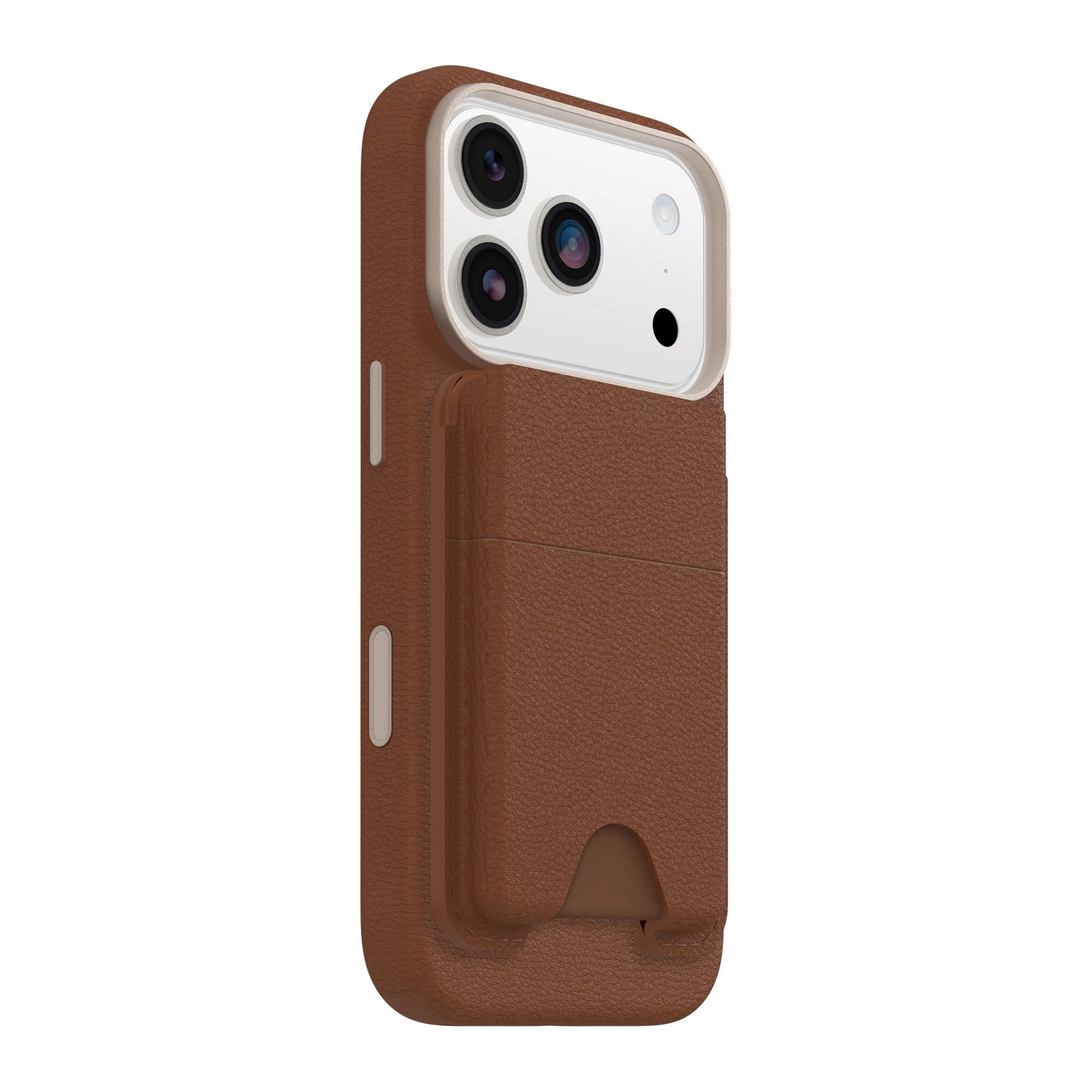 Otterbox Cactus Leather MagSafe Wallet - Brown - Desert Saddle - 15-14880