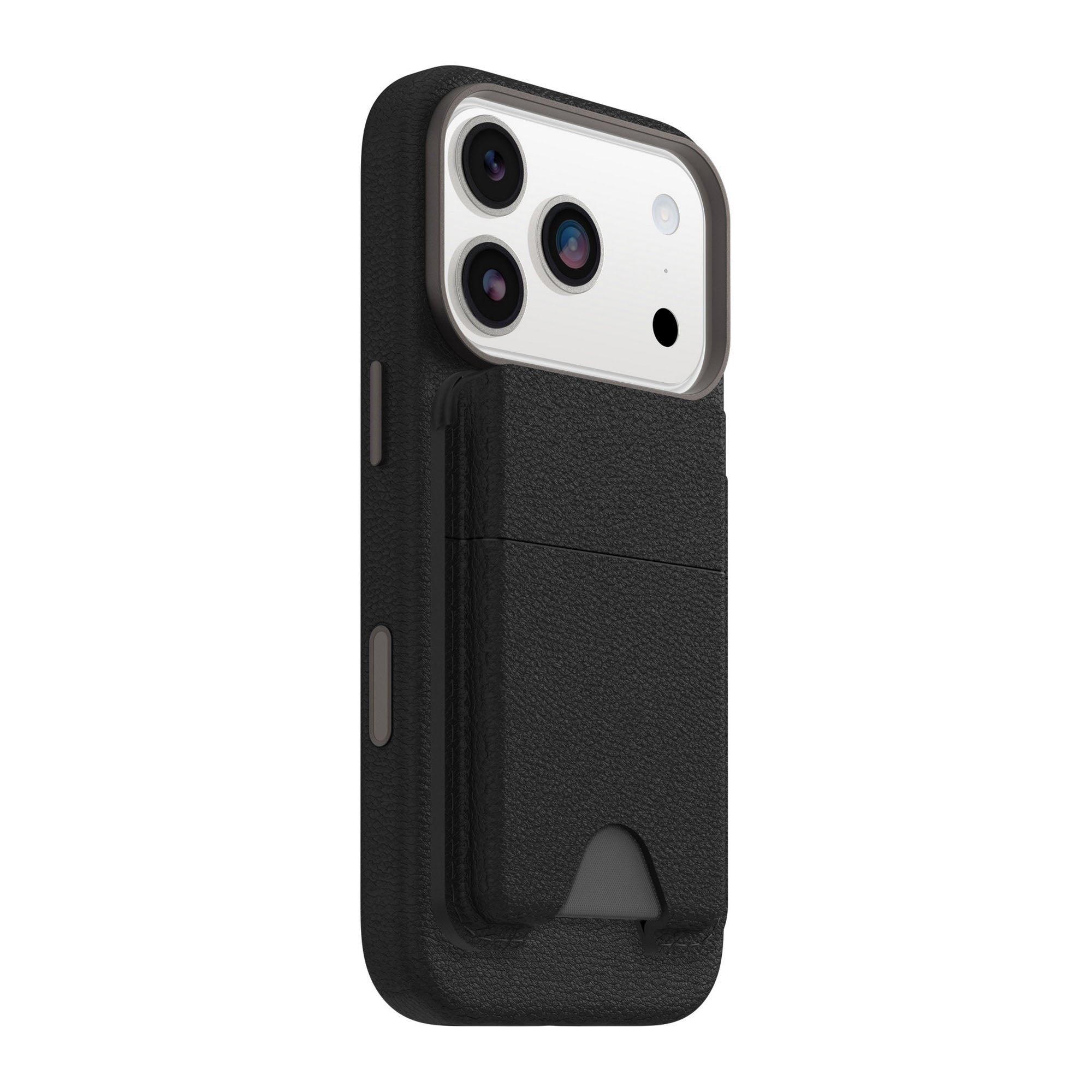 Otterbox Cactus Leather MagSafe Wallet - Black - Vanta - 15-14882