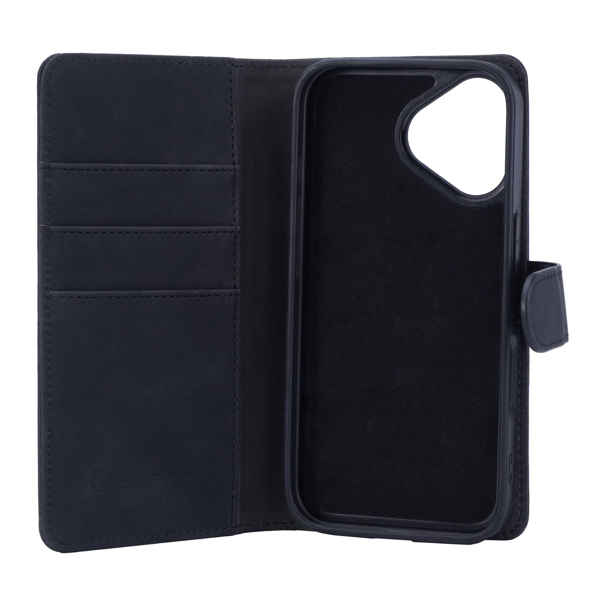 iPhone 17 SPECTRUM Folio Slim Detachable 2-1 Wallet Case - Black - 15-14904