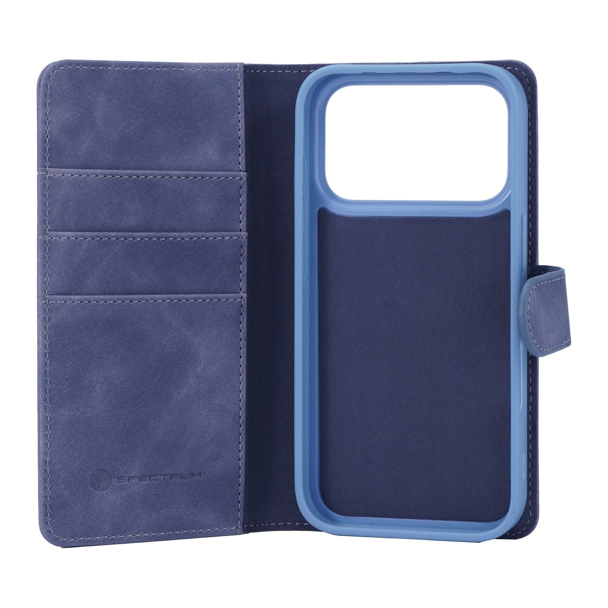 iPhone 17 Pro SPECTRUM Folio Slim Detachable 2-1 Wallet Case - Blue - 15-14912