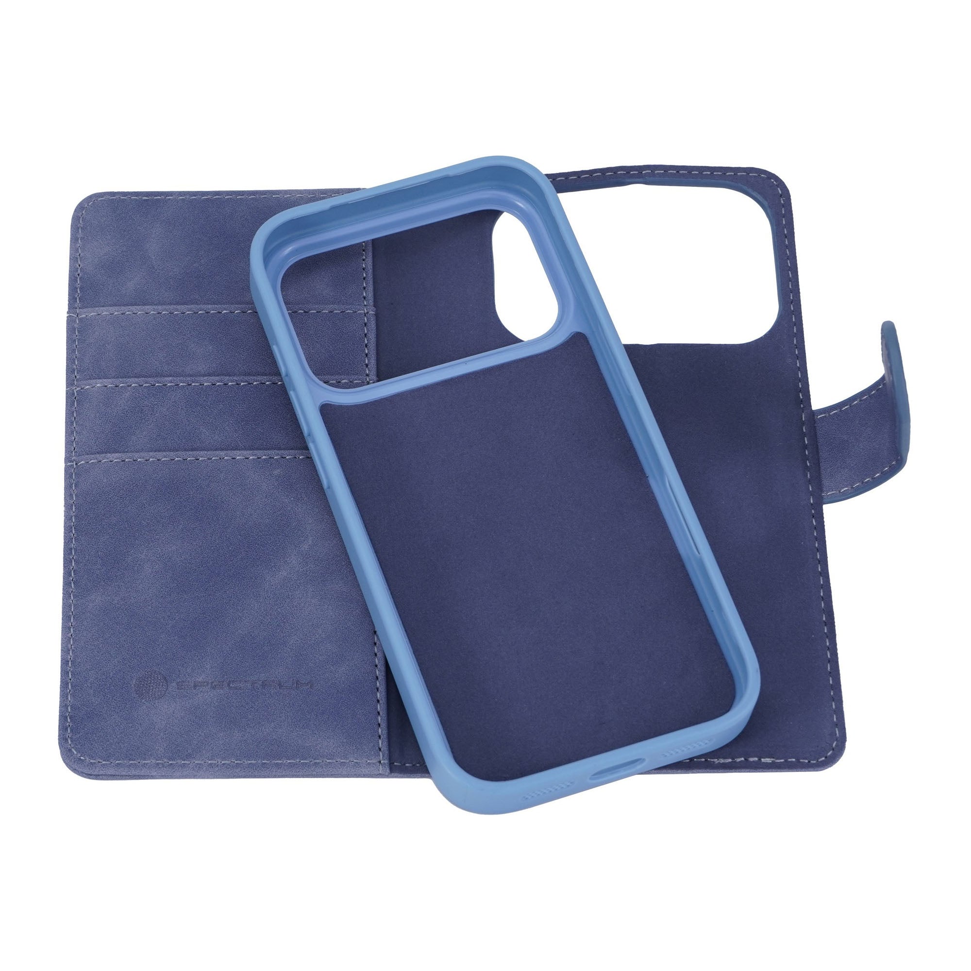 iPhone 17 Pro SPECTRUM Folio Slim Detachable 2-1 Wallet Case - Blue - 15-14912
