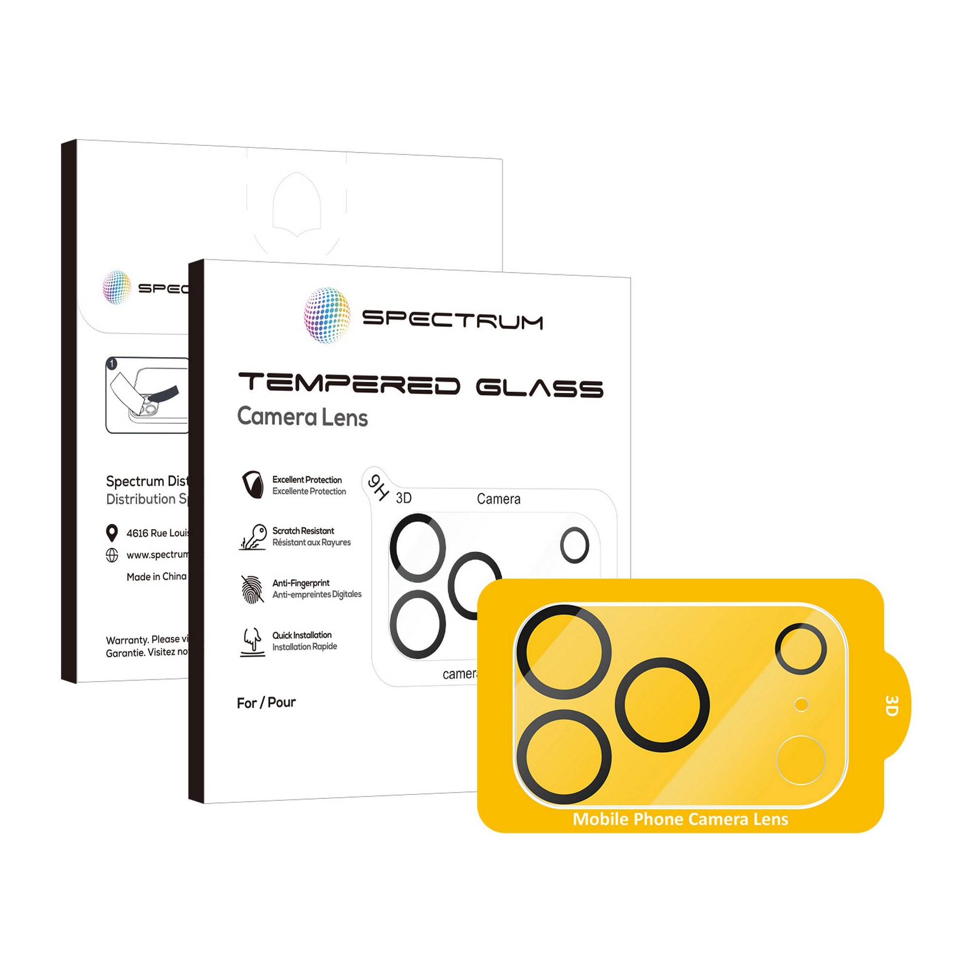 iPhone 17 Pro Spectrum Glass Lens Protector - 15-14924
