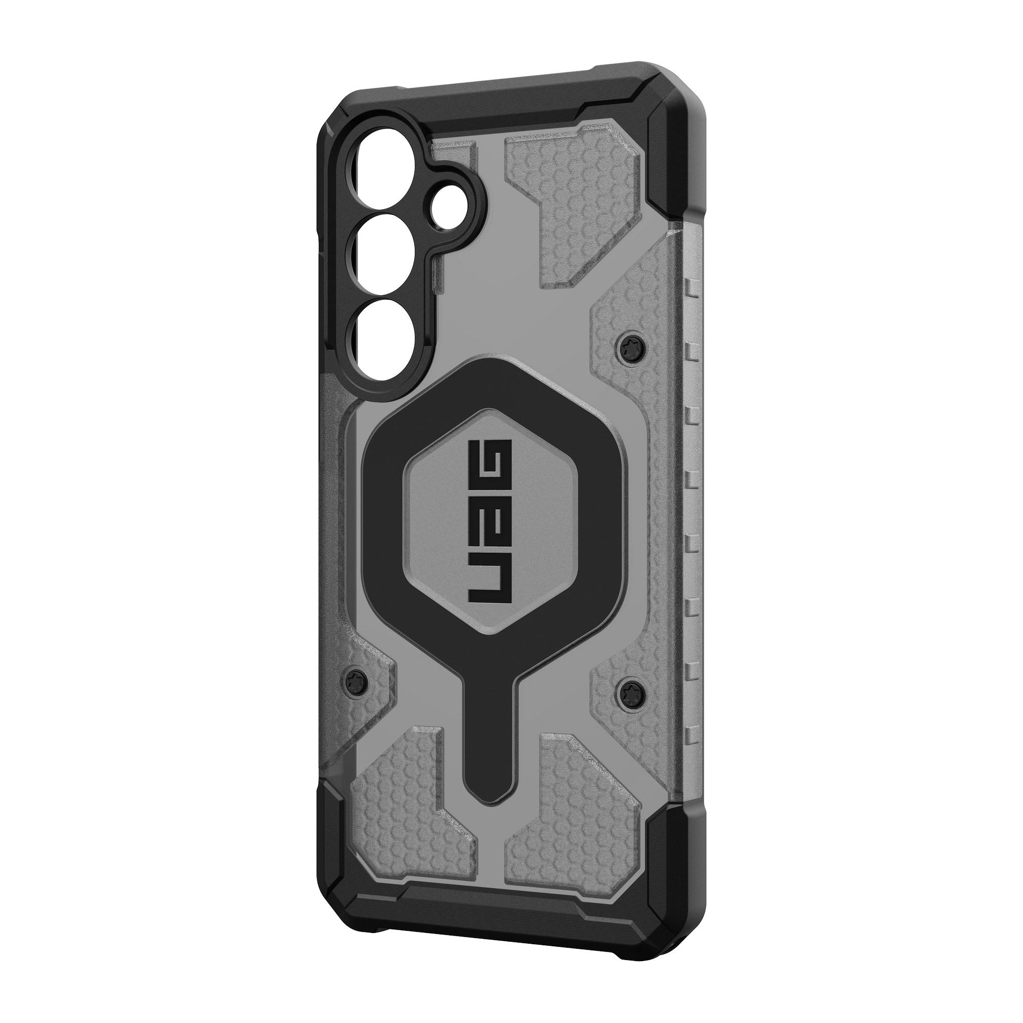 Samsung Galaxy S25 FE UAG Pathfinder Clear MagSafe Case - Ash - 15-14950