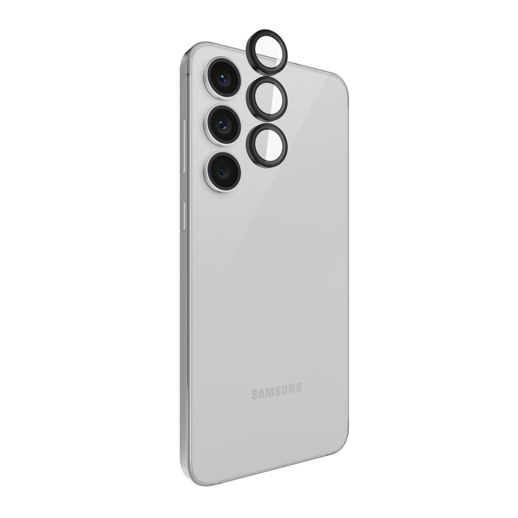 Samsung Galaxy S25 FE Case-Mate Aluminum Ring Lens Protectors - Black - 15-14954