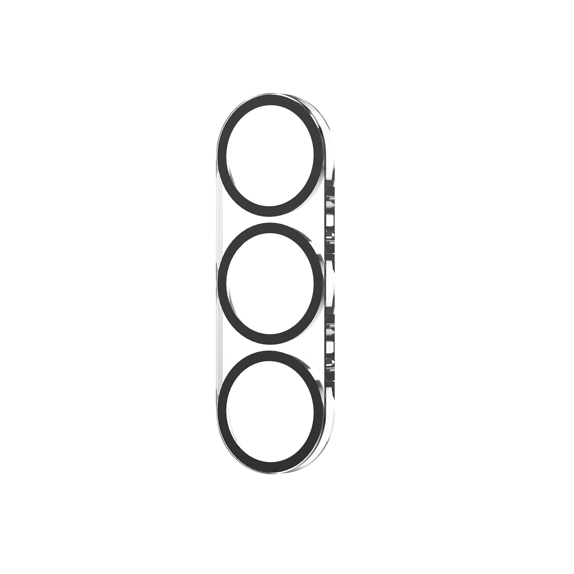 Samsung Galaxy S25 FE ZAGG InvisibleShield Glass Elite Camera Rings Lens Protector - Black - 15-14983
