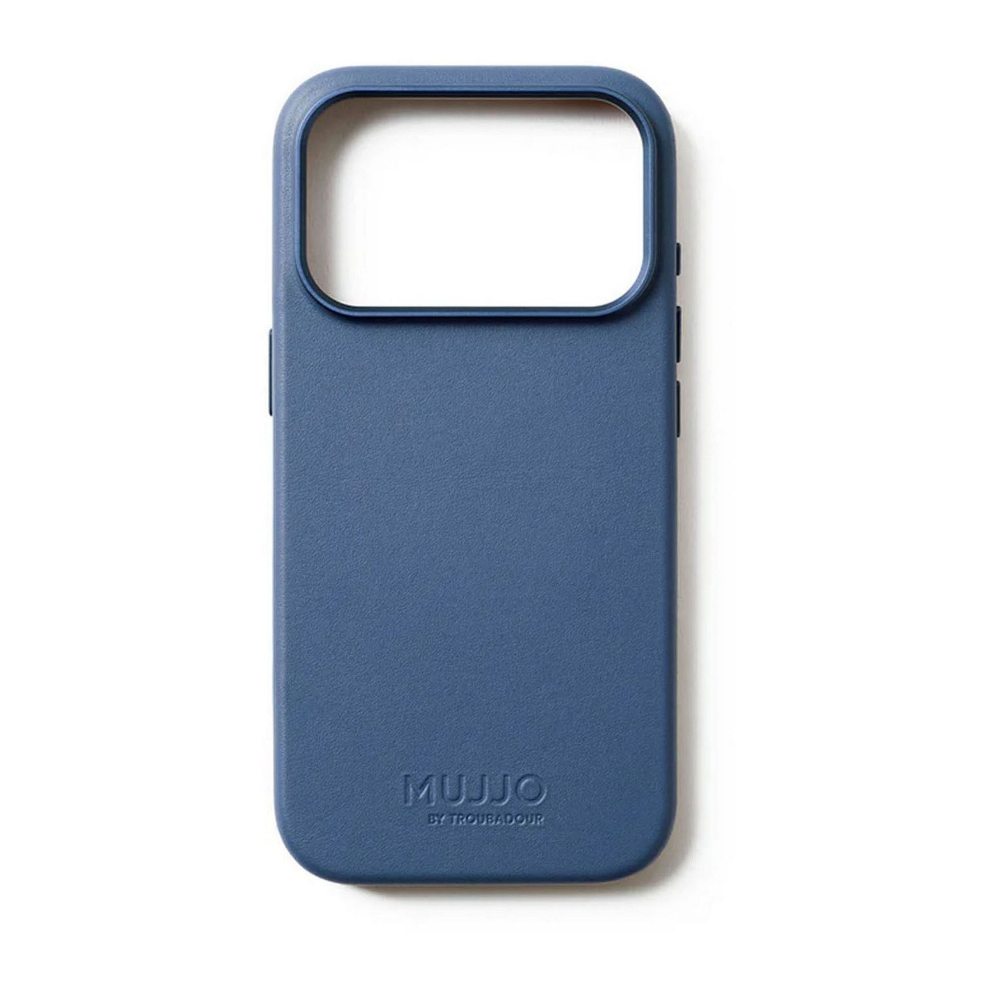 iPhone 17 Pro Mujjo Full Leather w/MagSafe Case - Basalt - 15-15004