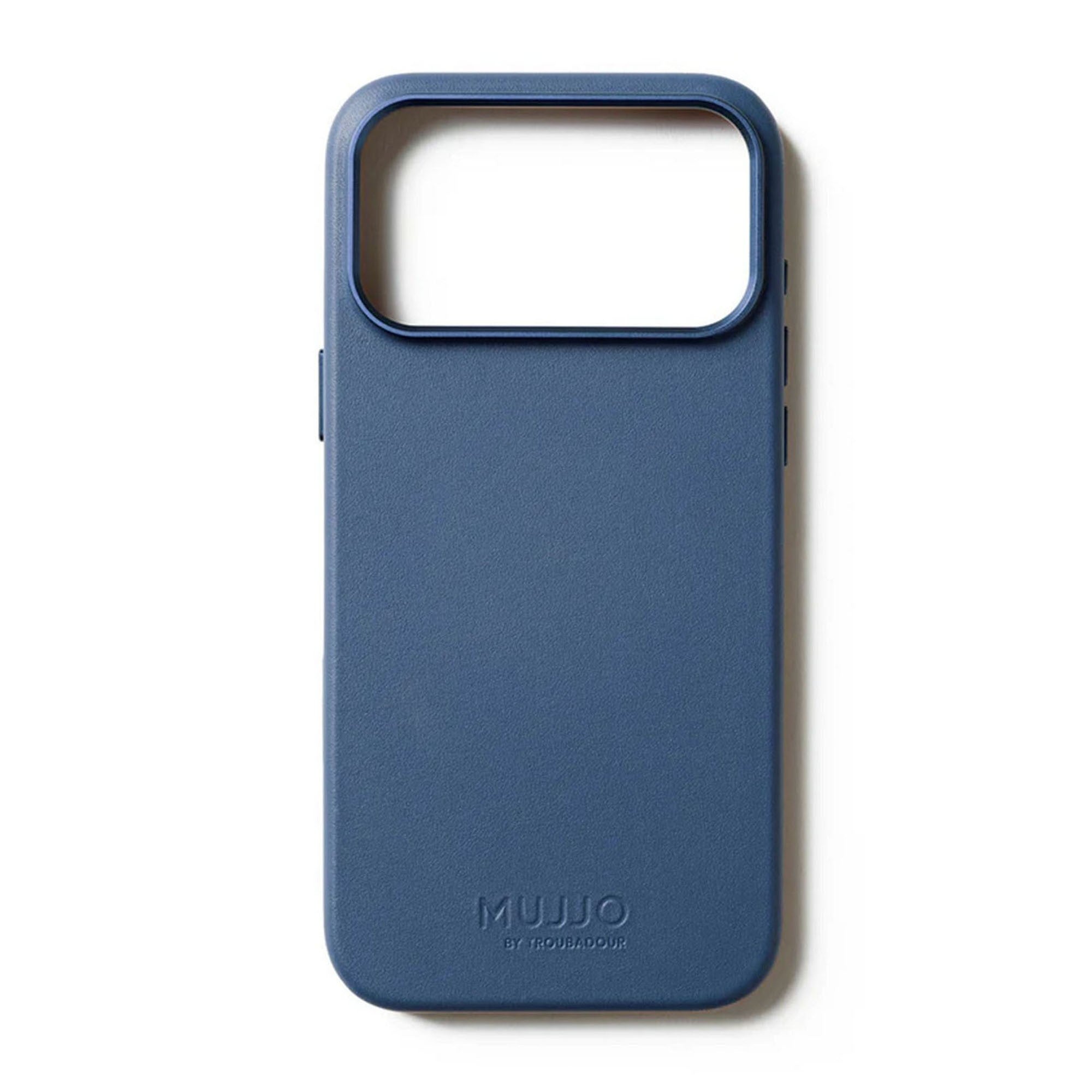 iPhone 17 Pro Max Mujjo Full Leather w/MagSafe Case - Basalt - 15-15007