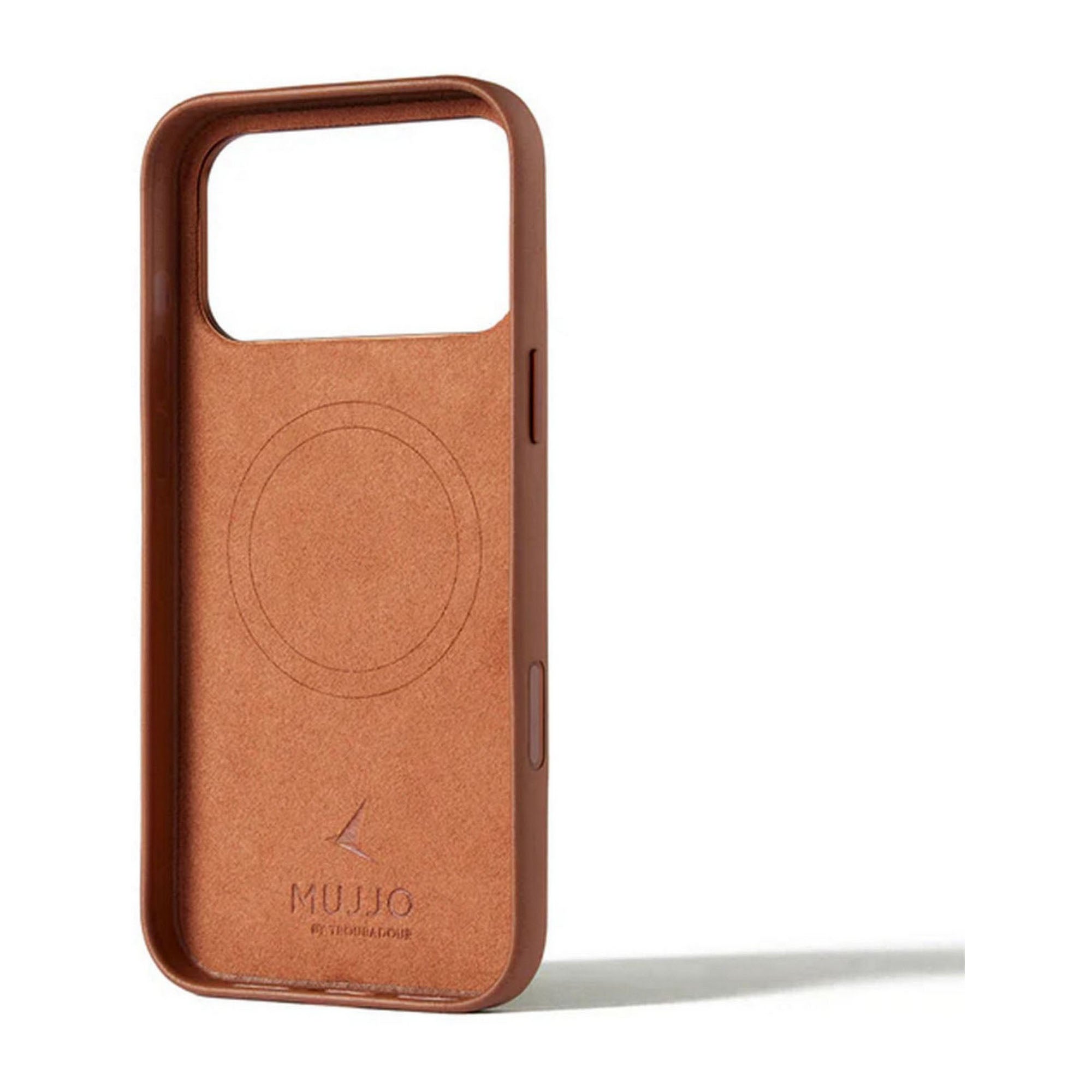 iPhone 17 Pro Max Mujjo Full Leather w/MagSafe Case - Tan - 15-15008