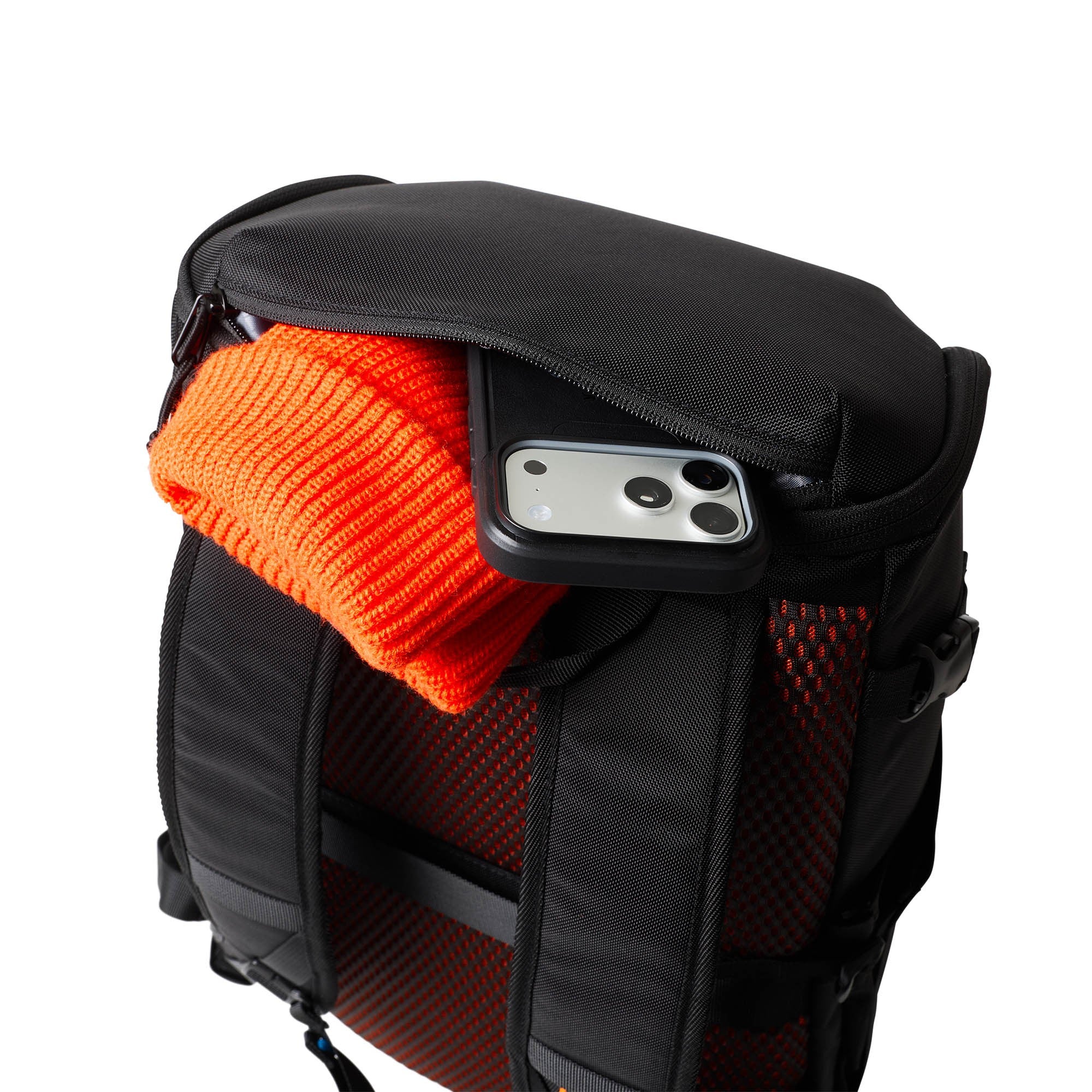 UAG Civilian Backpack 20L - Black/Orange - 15-15040