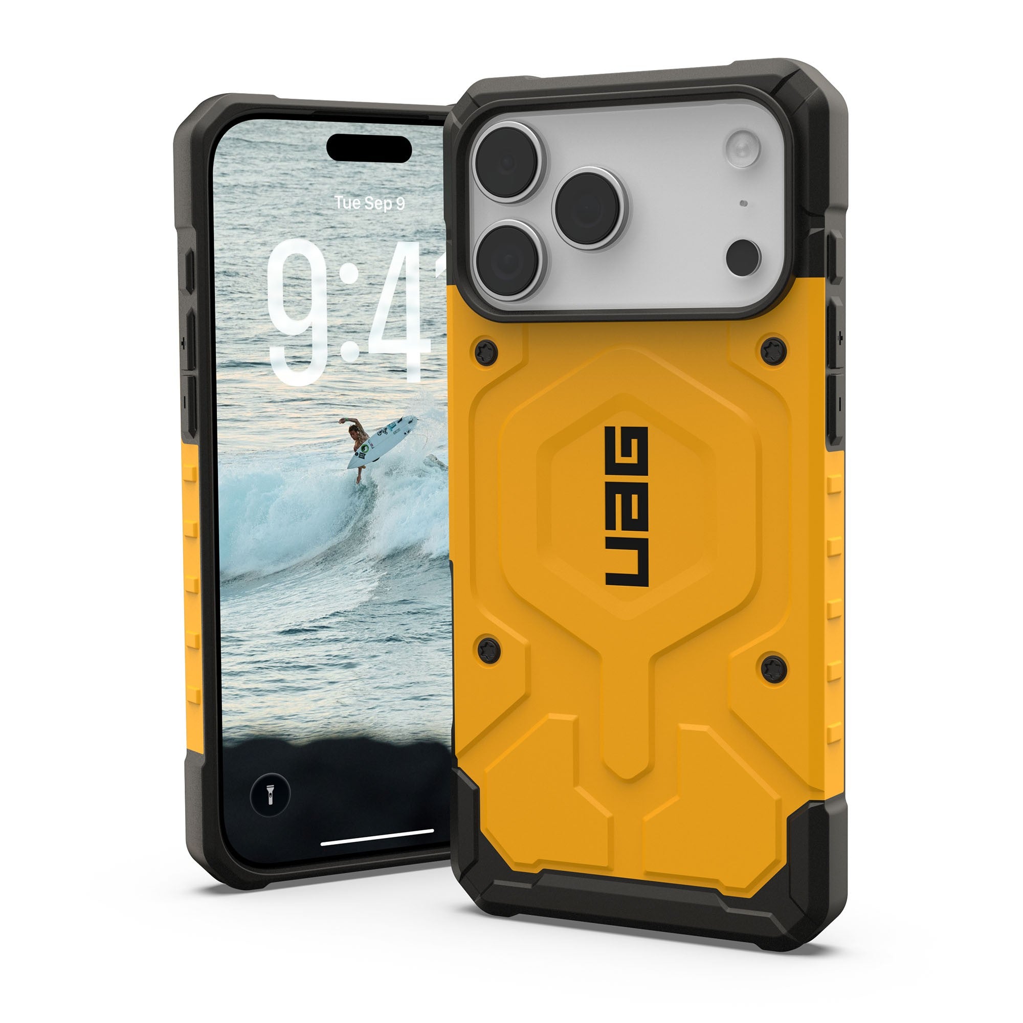 iPhone 17 Pro Max UAG Pathfinder MagSafe Case - Heritage Yellow - 15-15077