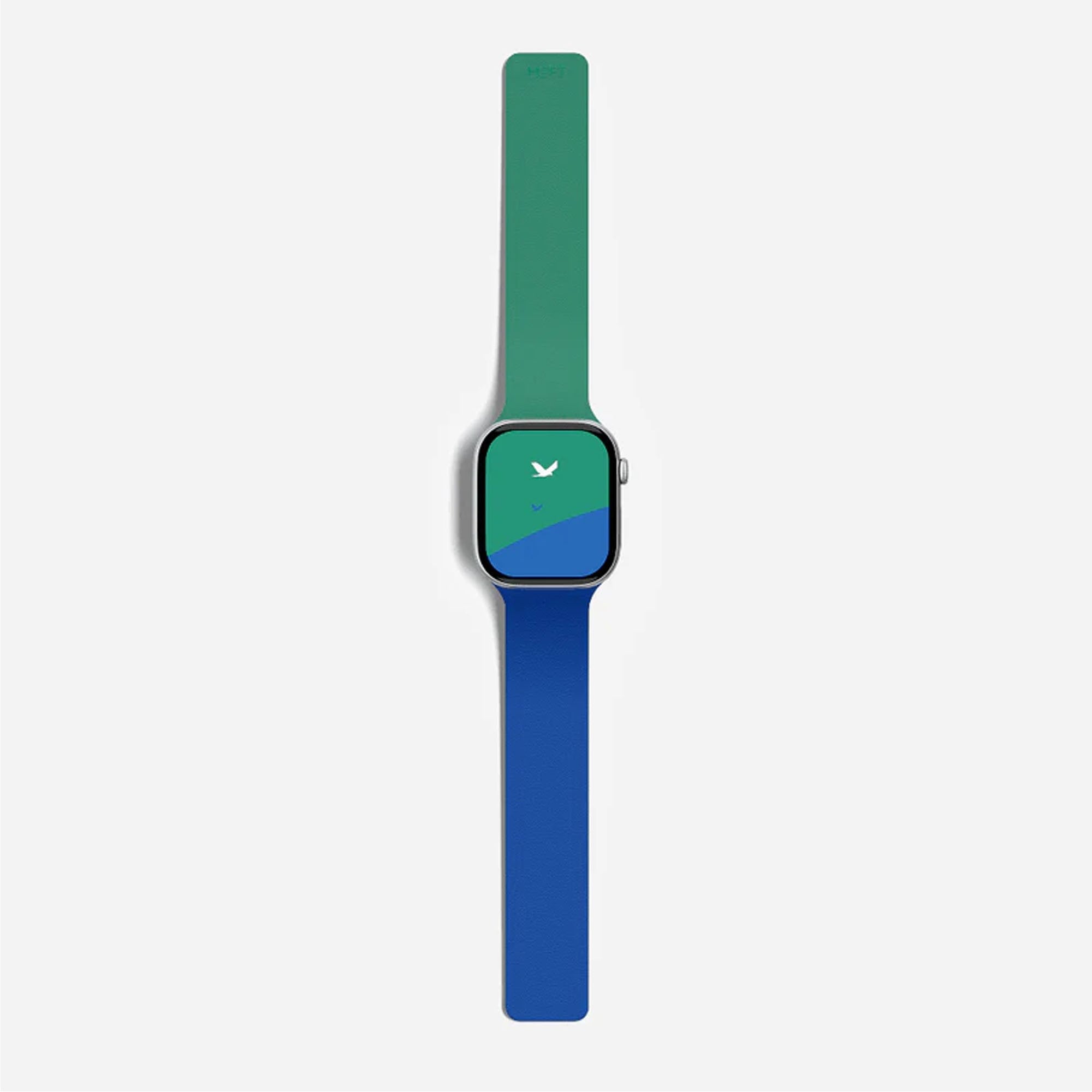 Apple Watch 42mm MOFT Snap Duo Watch Band - Roam Green/Beyond Blue - 15-15083