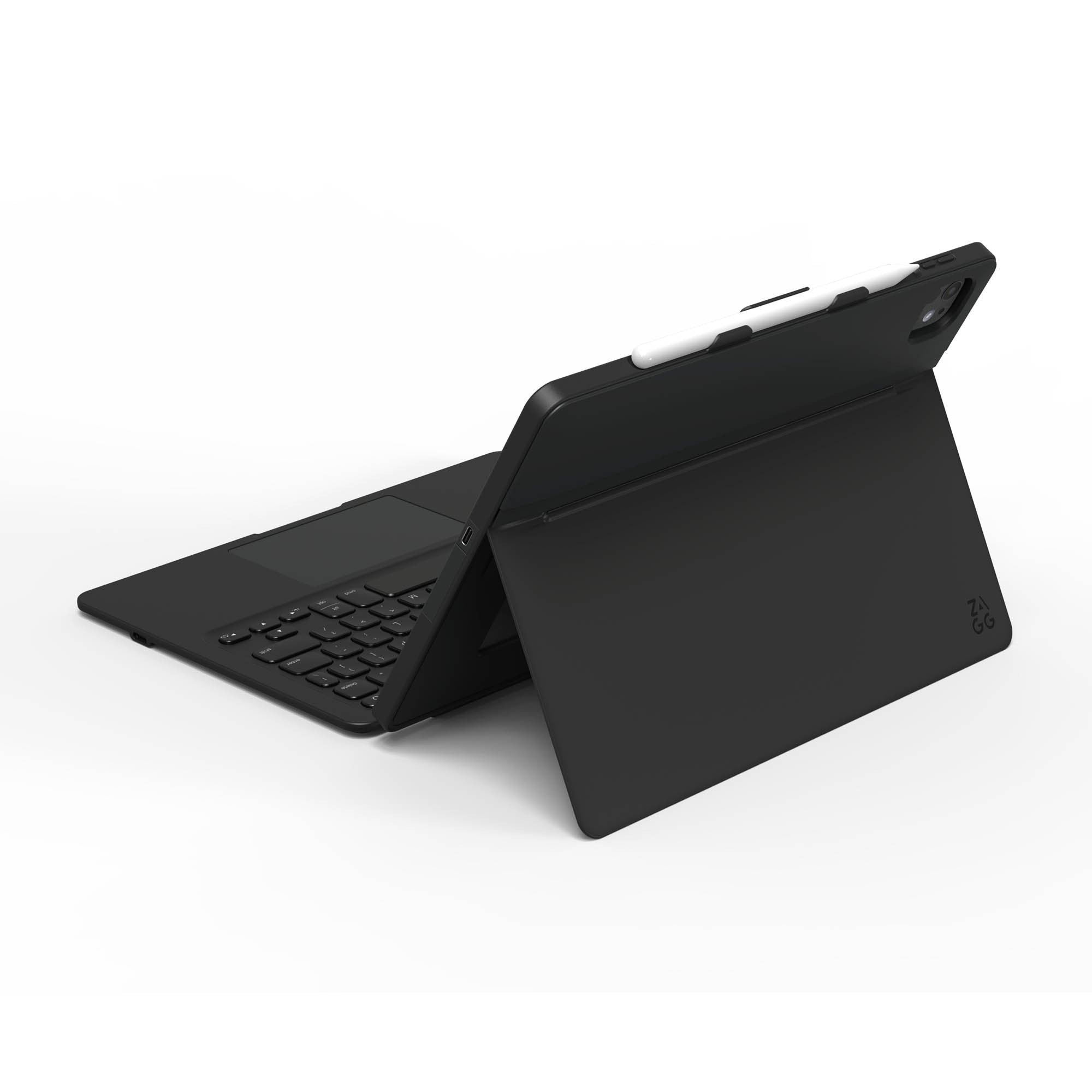 iPad Air 13-in M4/M3/M2 ZAGG Pro Keys Connect Keyboard - Black - 15-15106
