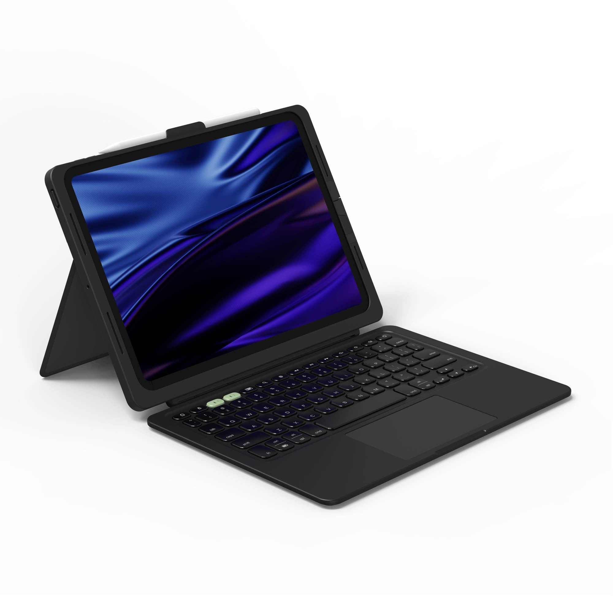 iPad Pro 13-in M5/M4 ZAGG Pro Keys Connect Keyboard - Black - 15-15108